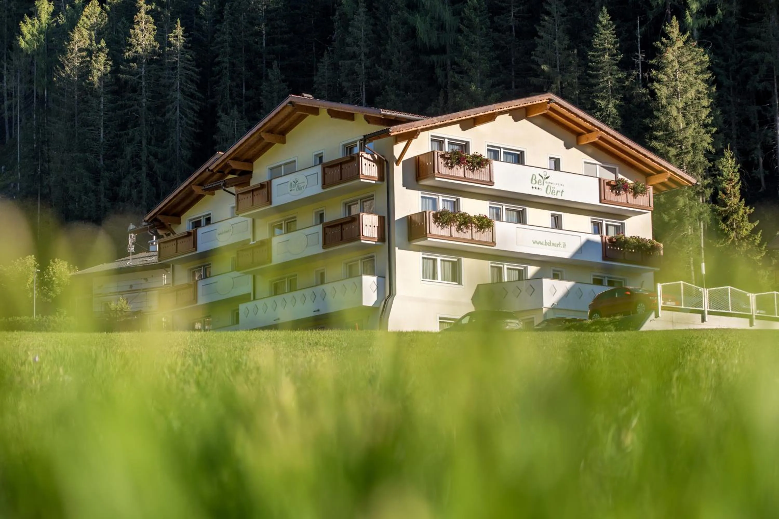 Property building in Garni Hotel Bel Vert