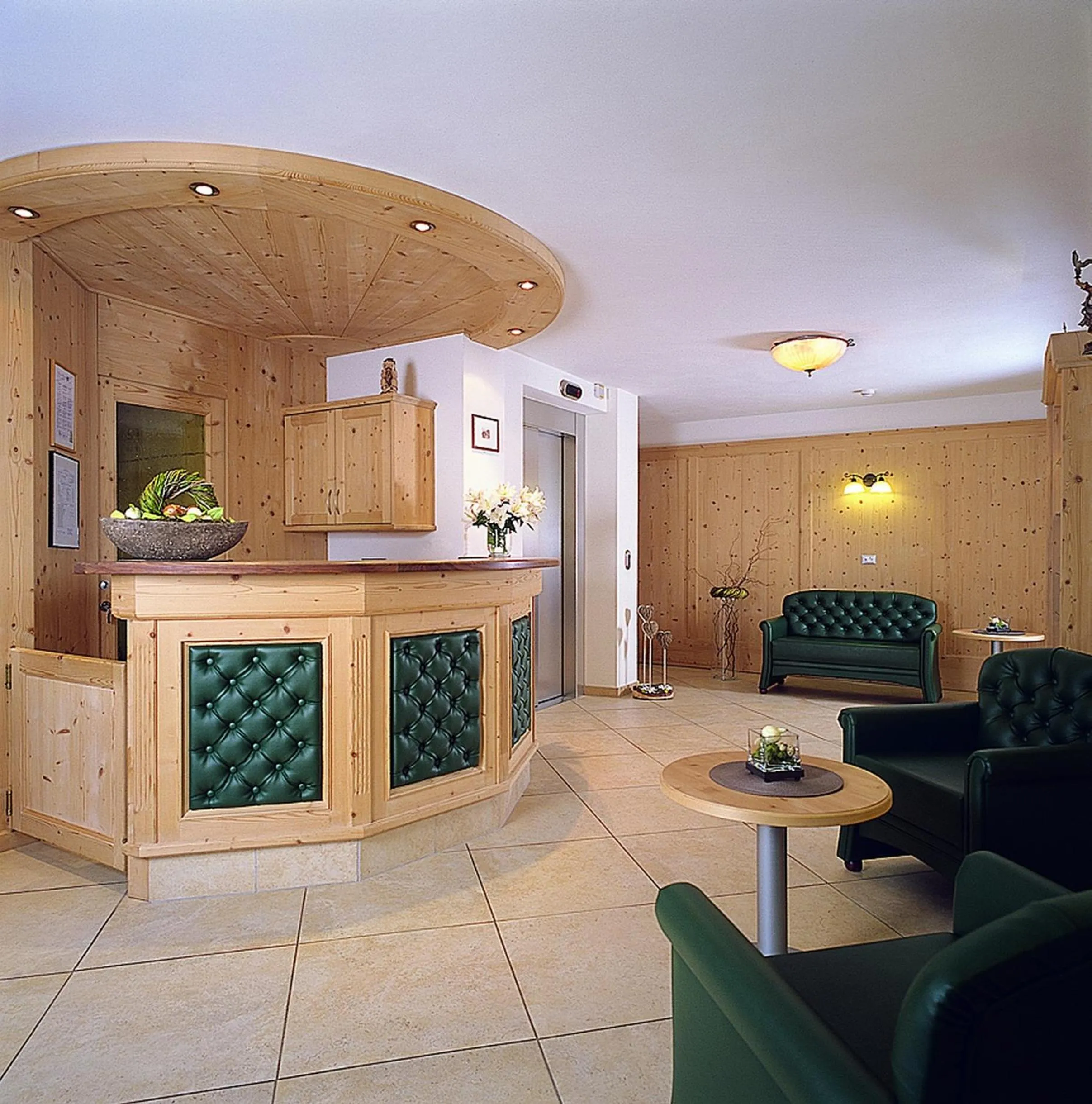 Lobby or reception in Garni Hotel Bel Vert