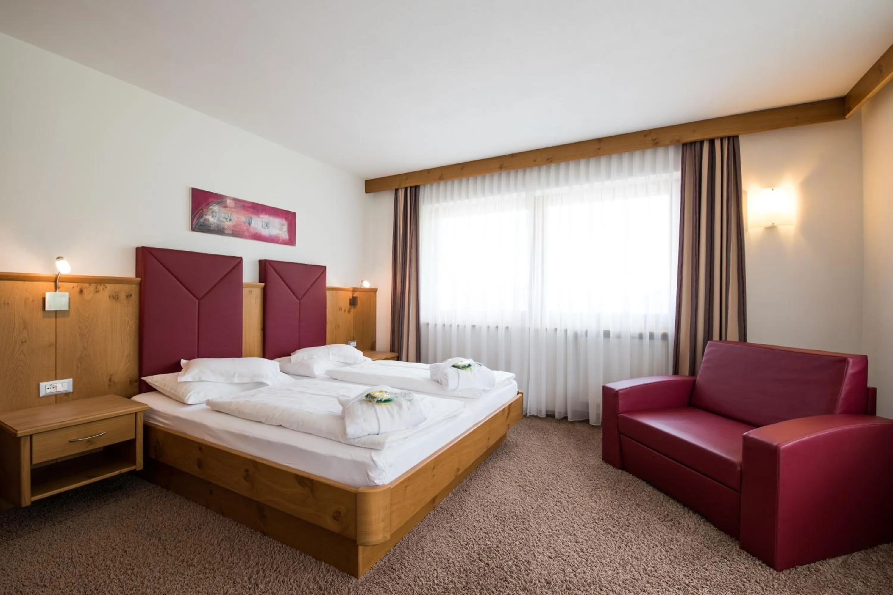 Photo of the whole room, Bed in Garni Hotel Bel Vert