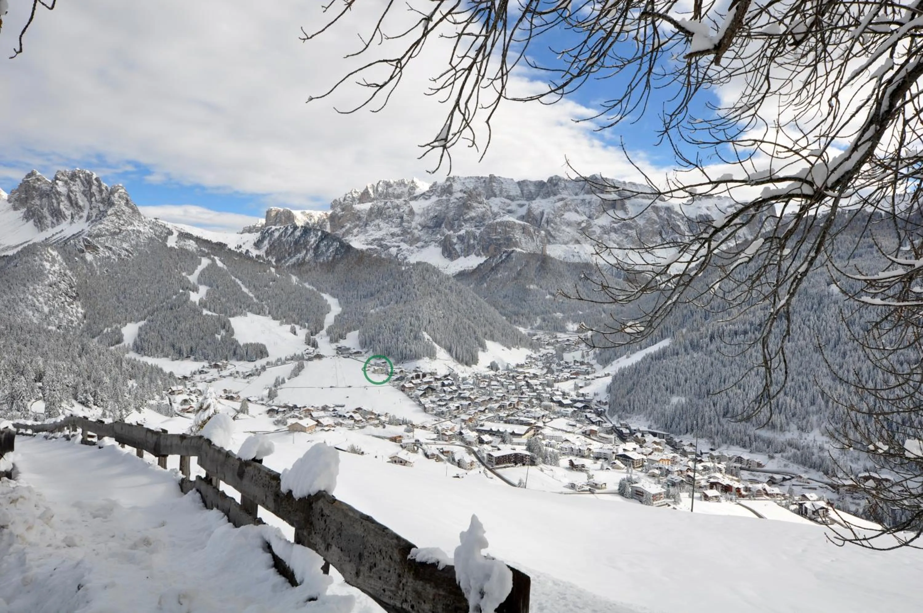 Winter in Garni Hotel Bel Vert