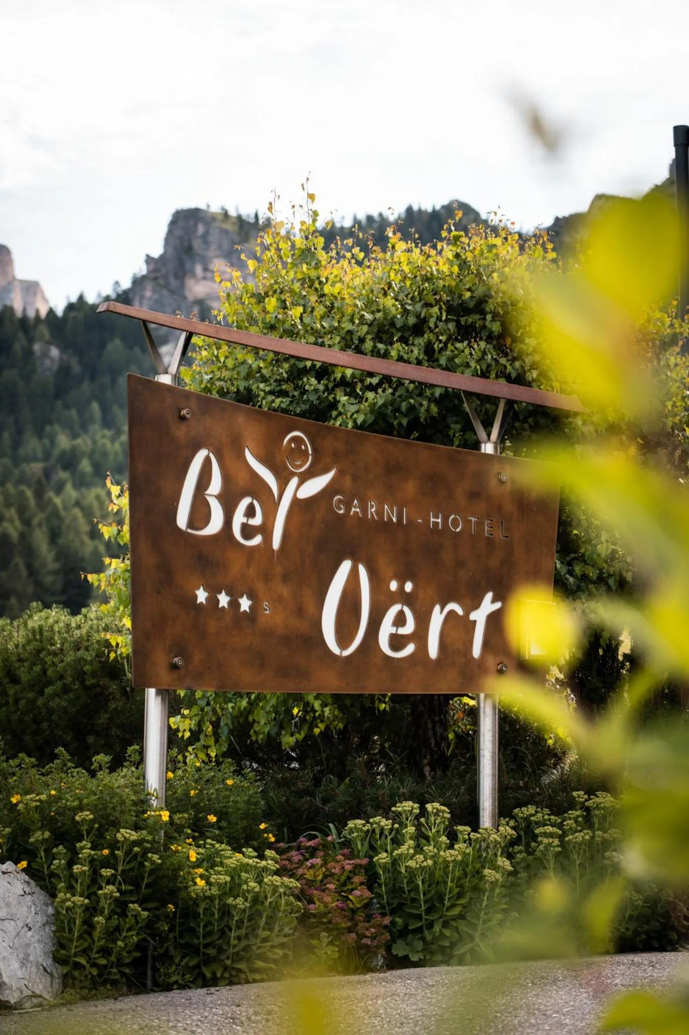 Property building in Garni Hotel Bel Vert