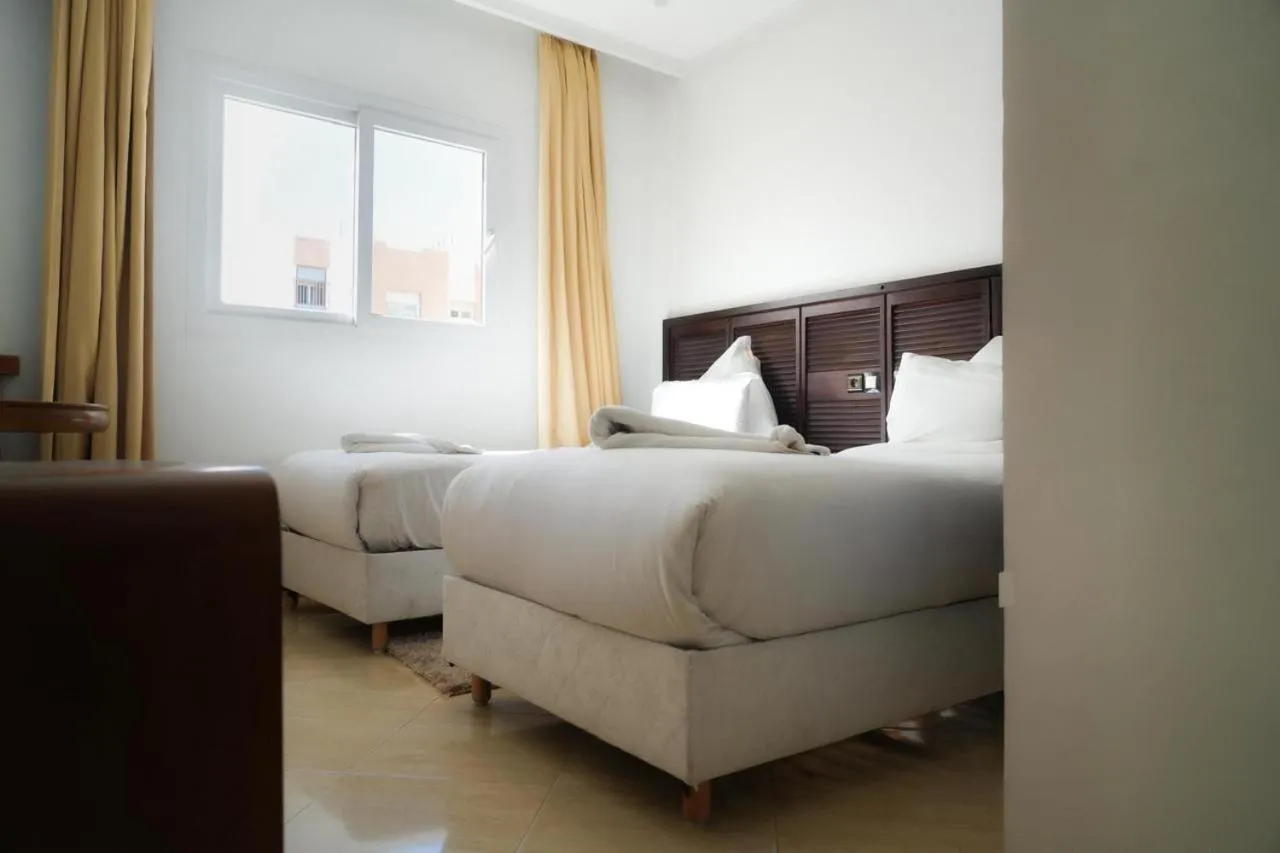 Bed in Hôtel Mansour