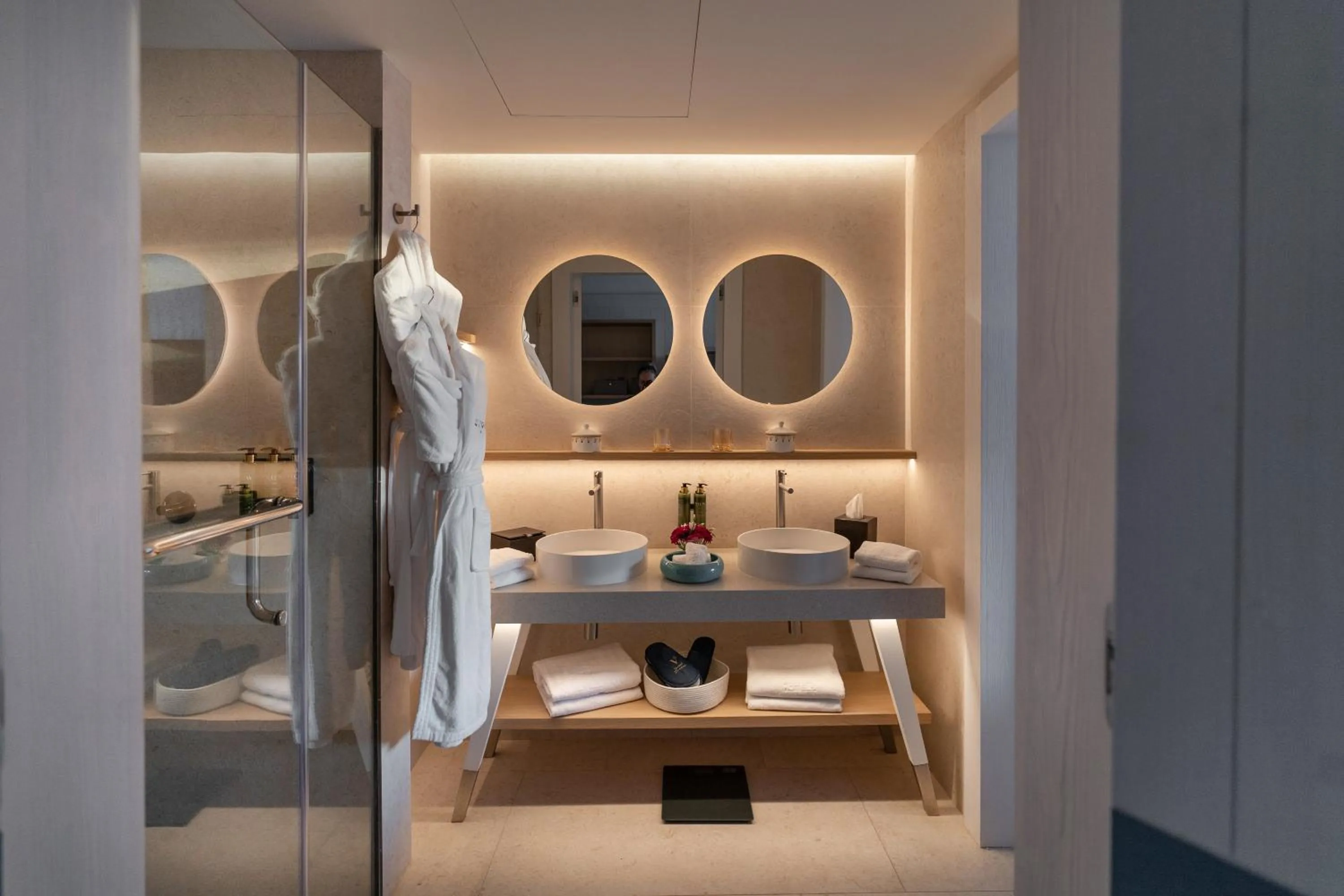 Bathroom, Bed in The View Agadir