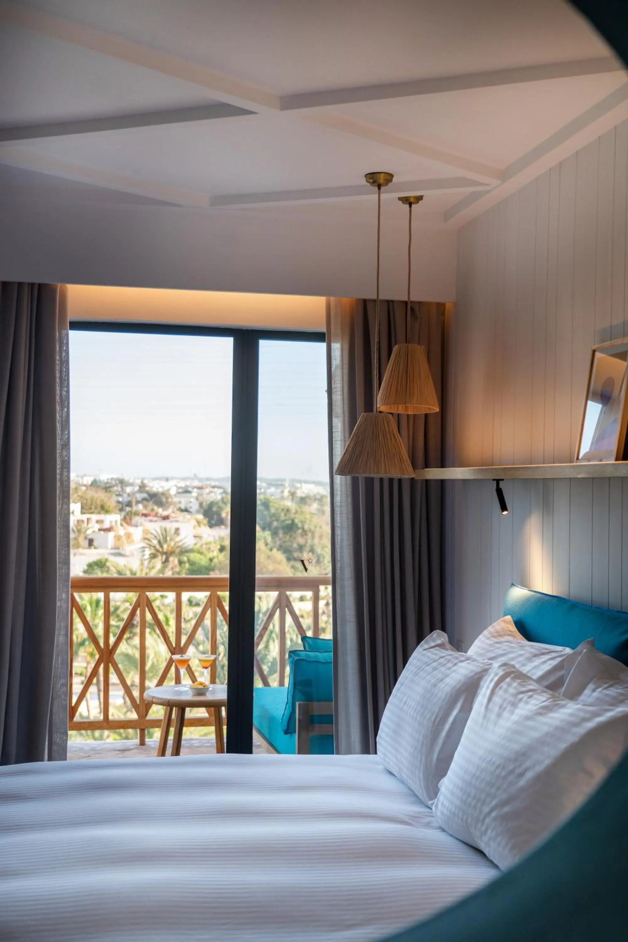Bedroom, Bed in The View Agadir