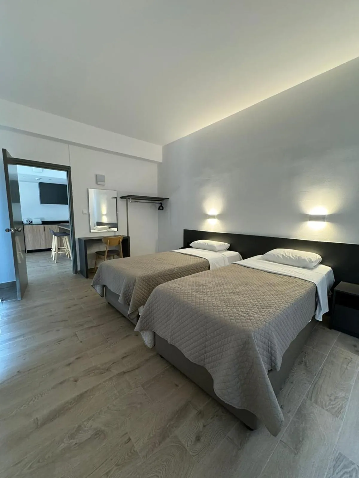 Bed in Sunflower Hotel Apartments