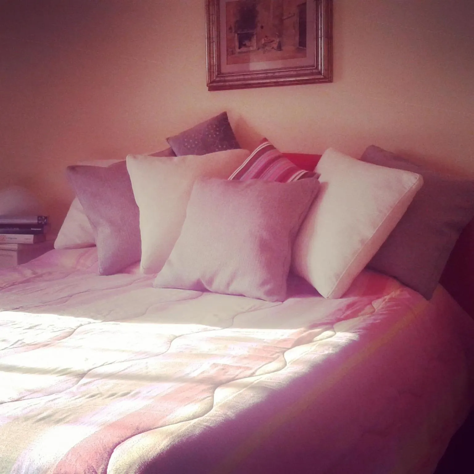 Bed in Bed and Breakfast San Valentino
