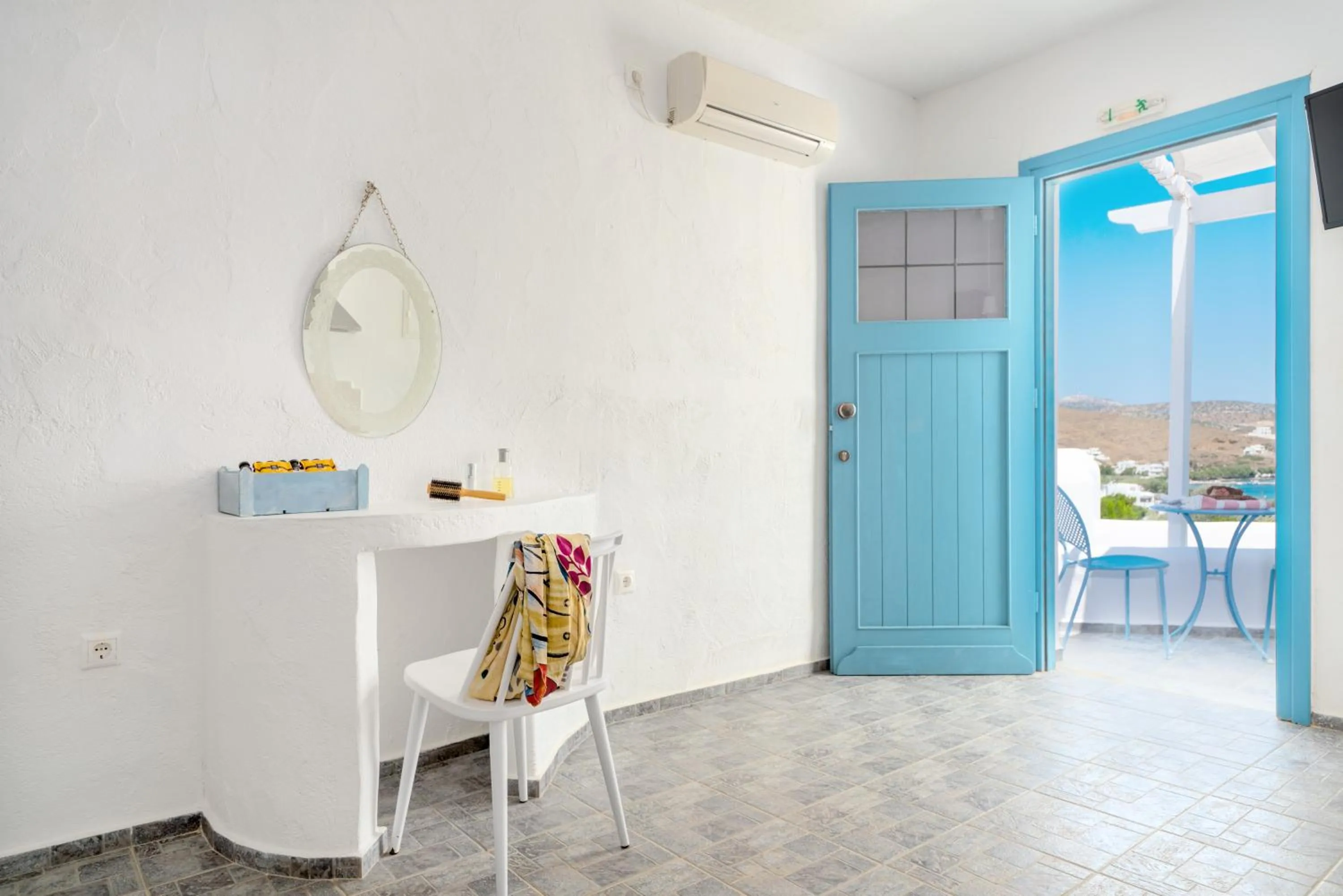 Seating area in Castellano Village