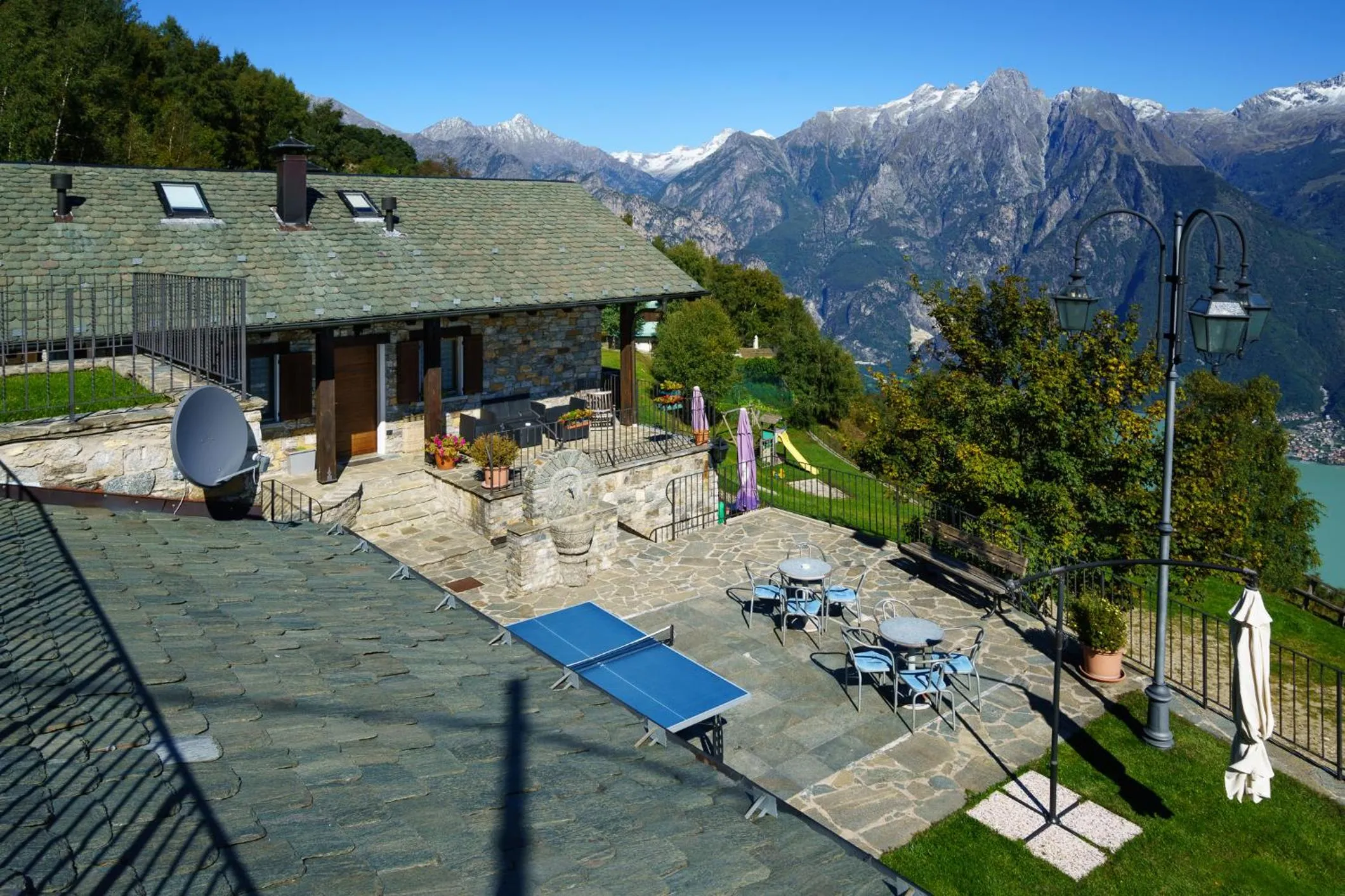 Patio in Agriturismo Giacomino