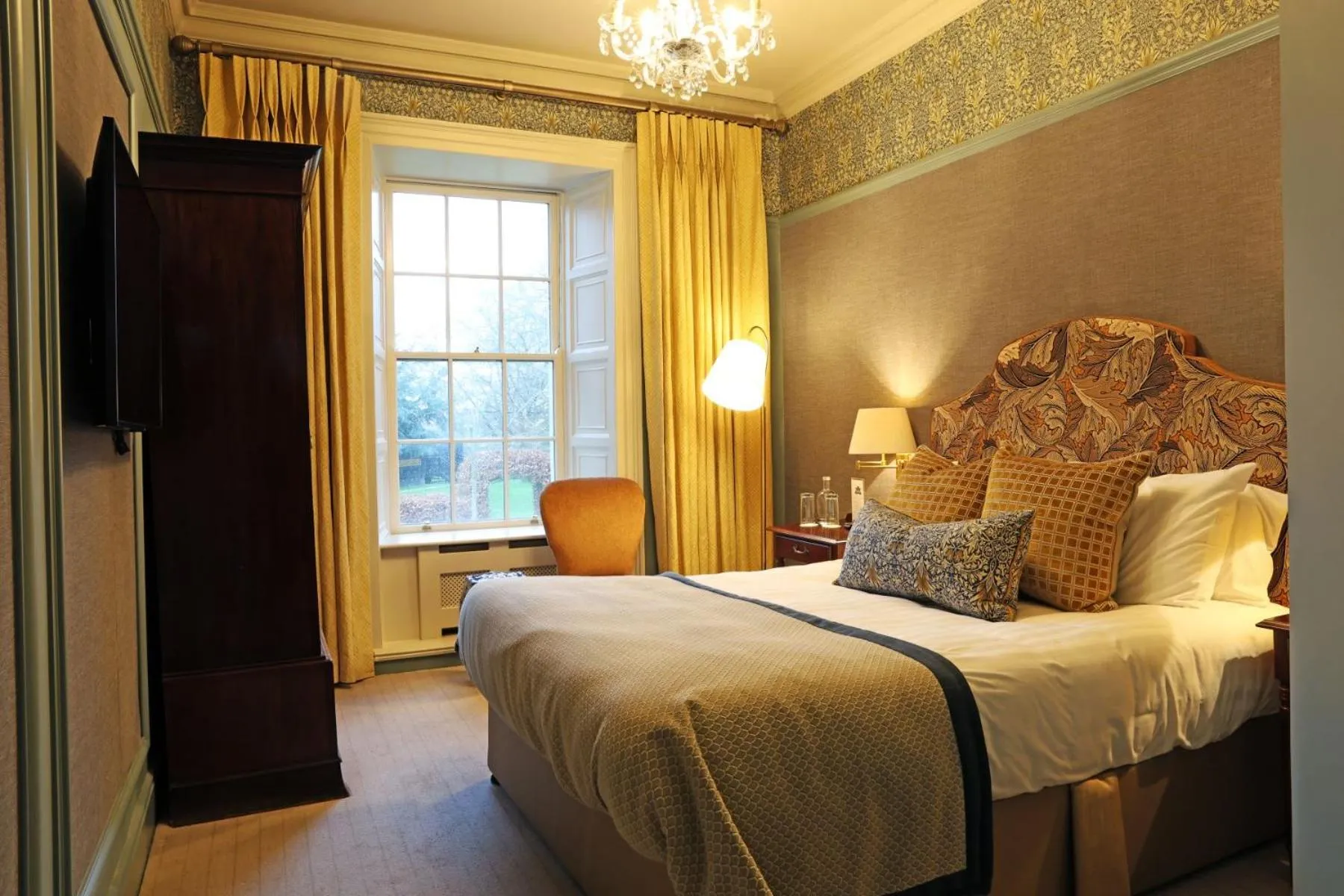 Bed in Barberstown Castle