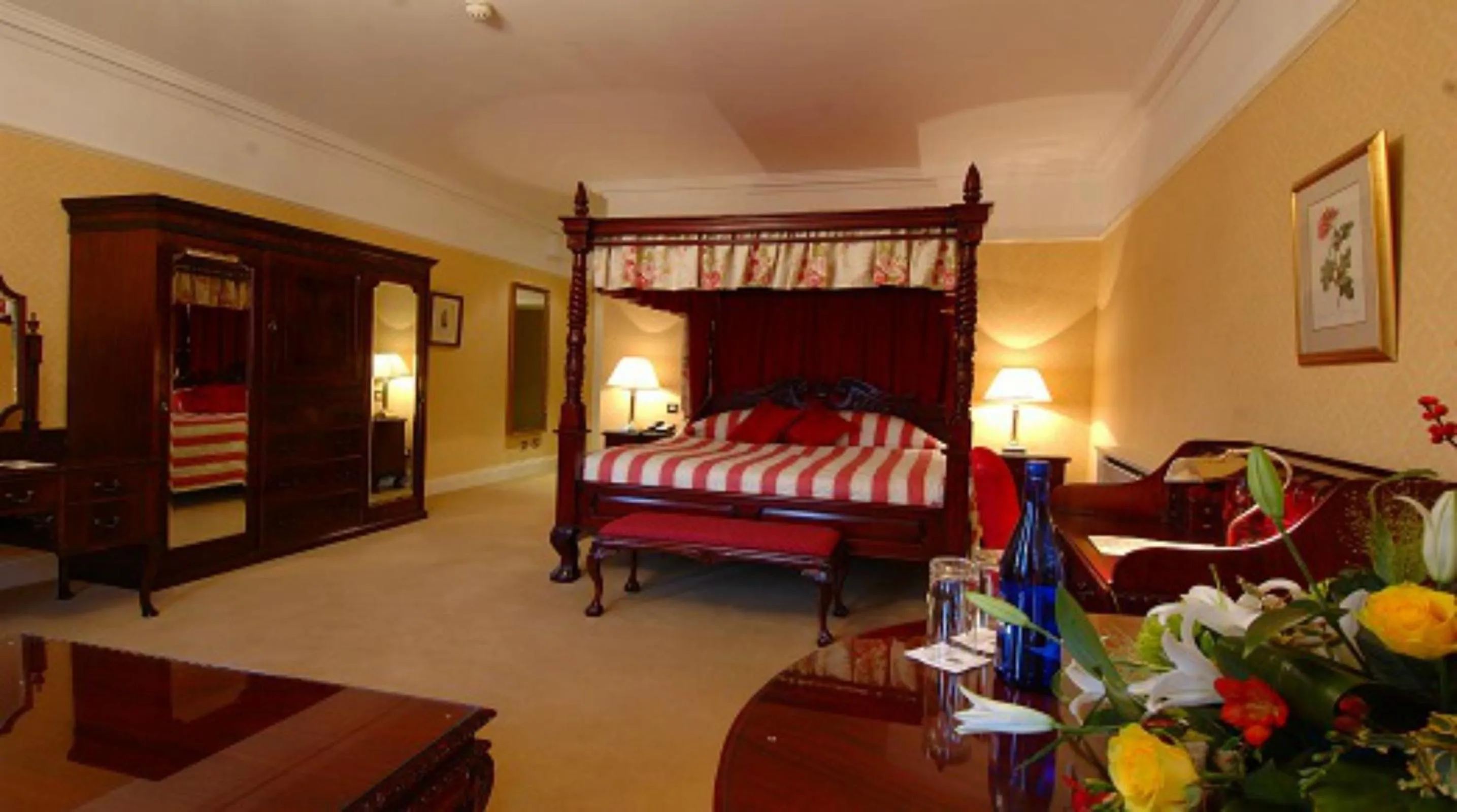 Bed in Barberstown Castle