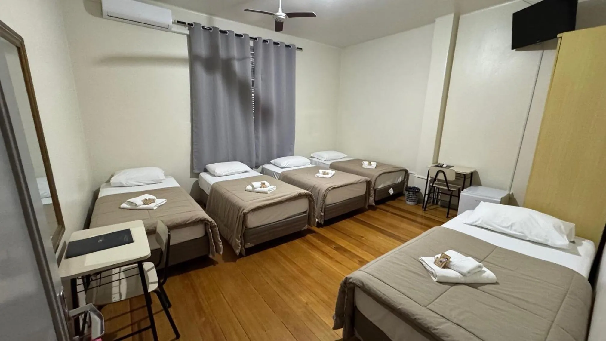 Bed in Hotel Pousada São Lourenço