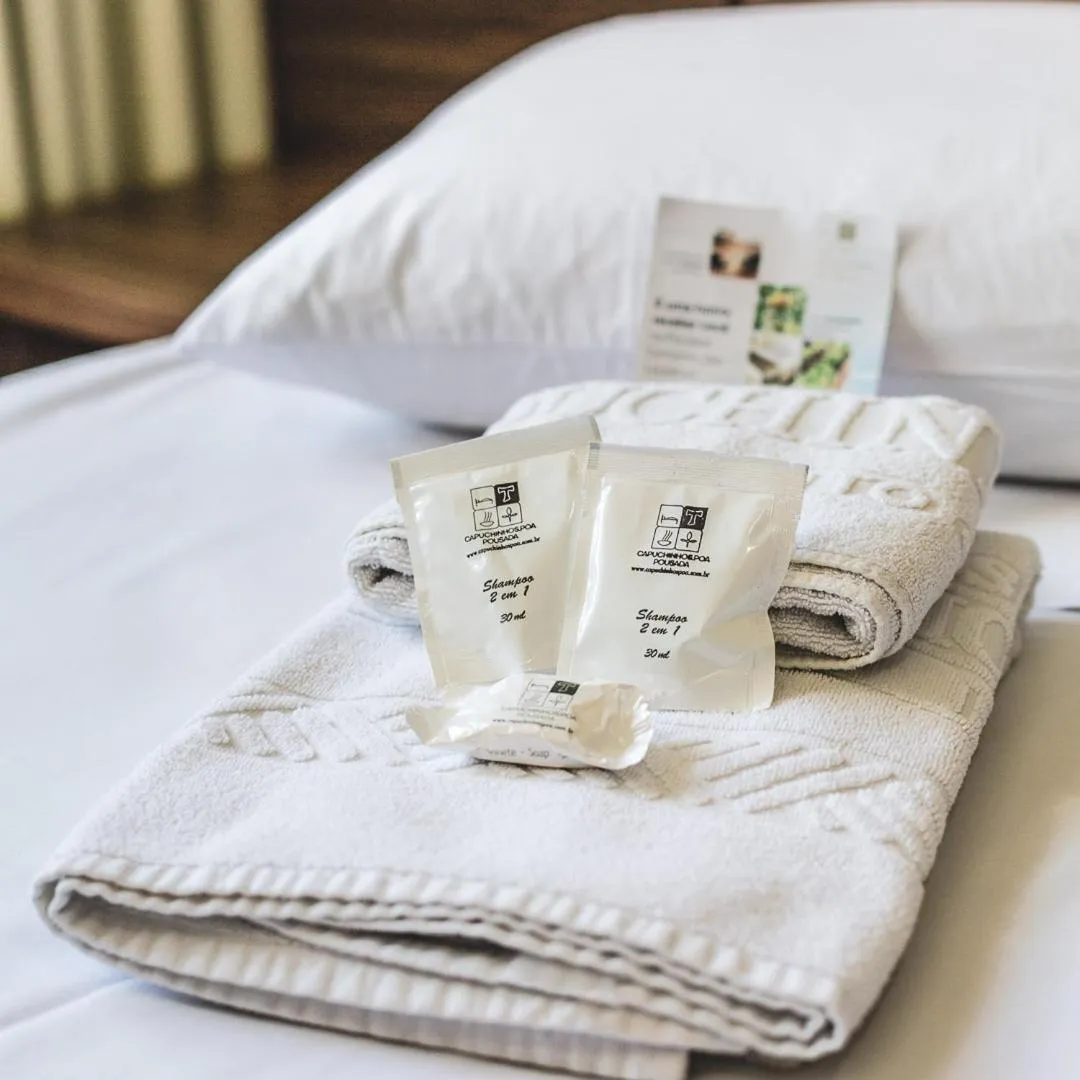 Bed in Hotel Pousada São Lourenço