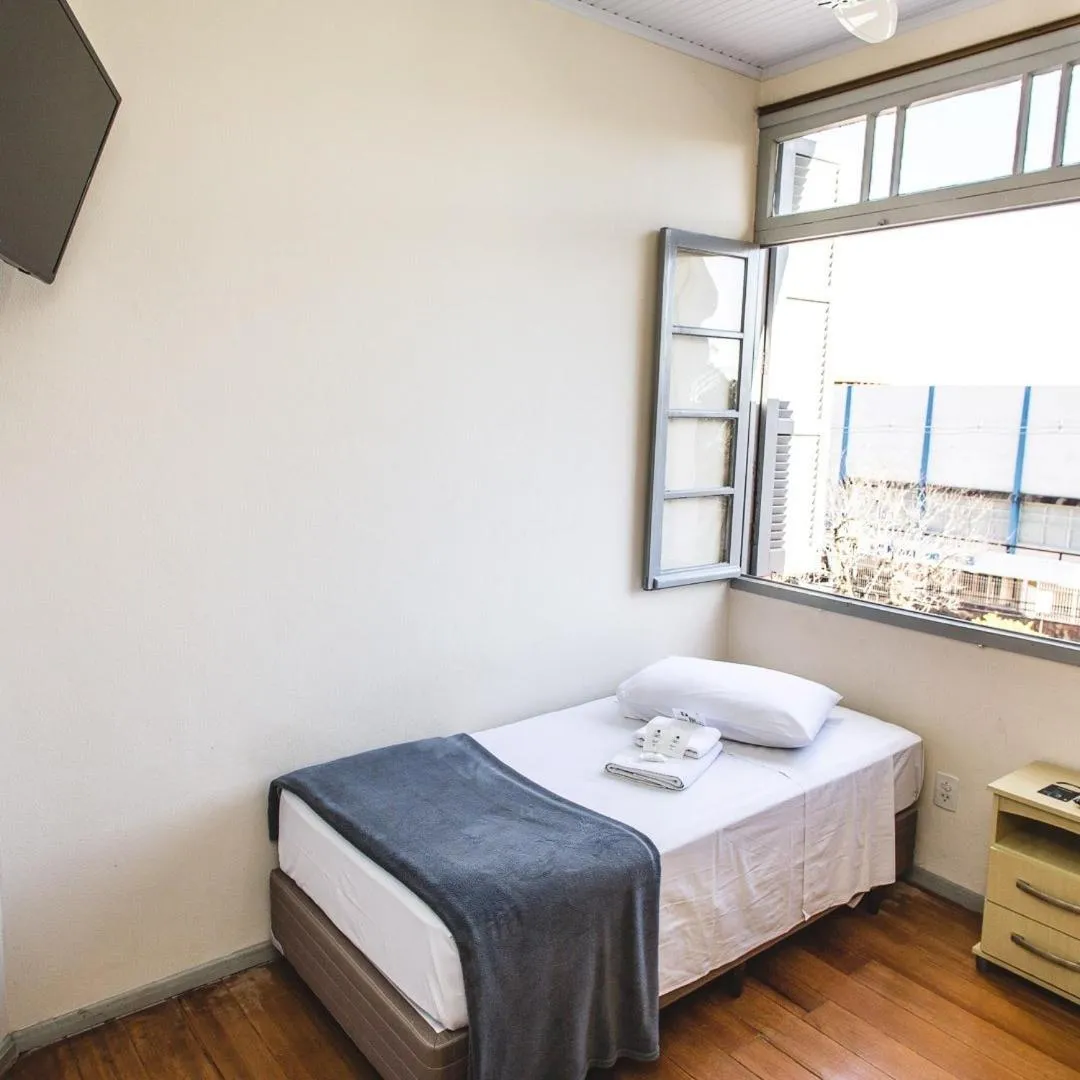 Bed in Hotel Pousada São Lourenço