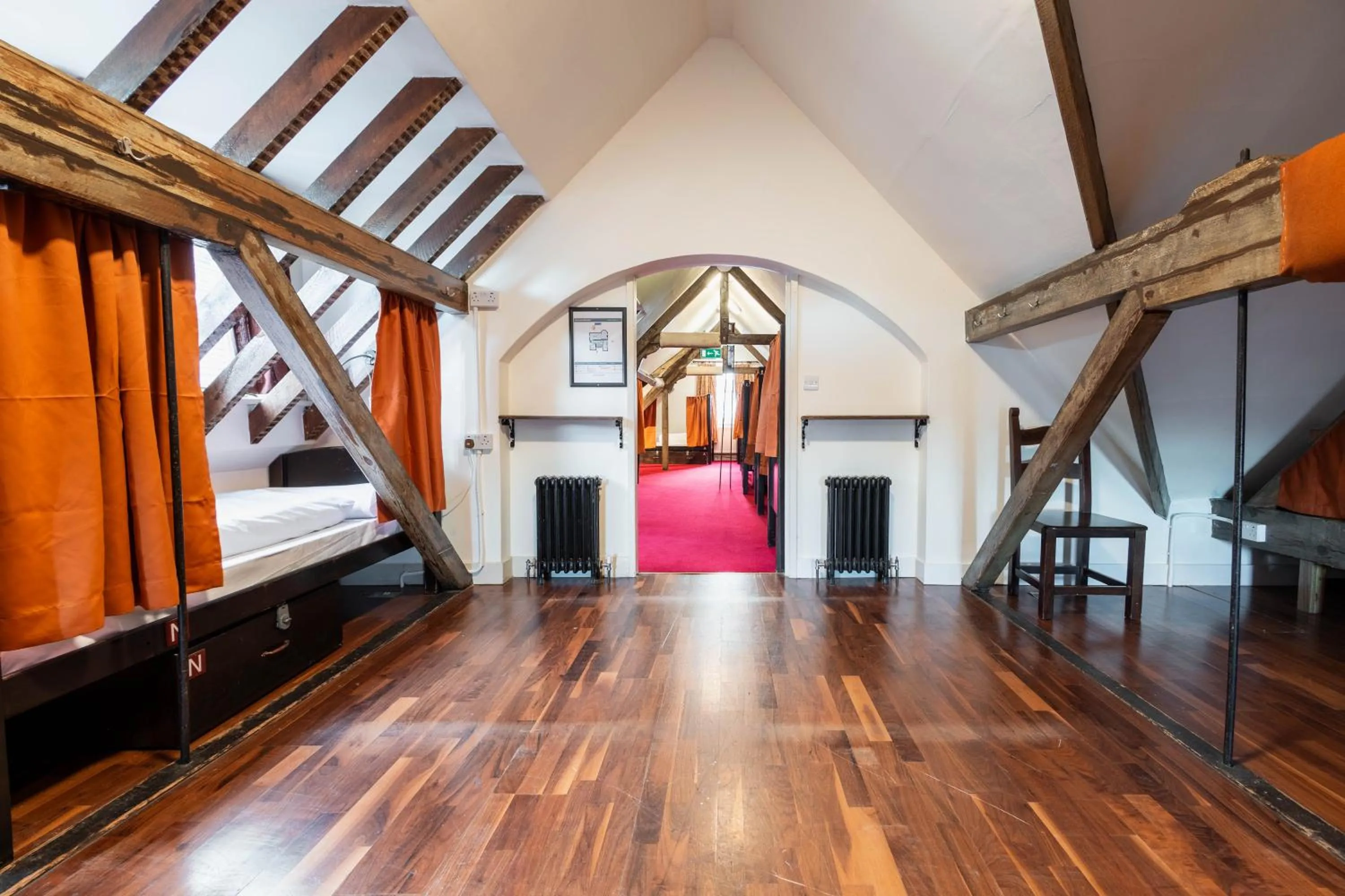 Bed in Palmers Lodge Swiss Cottage