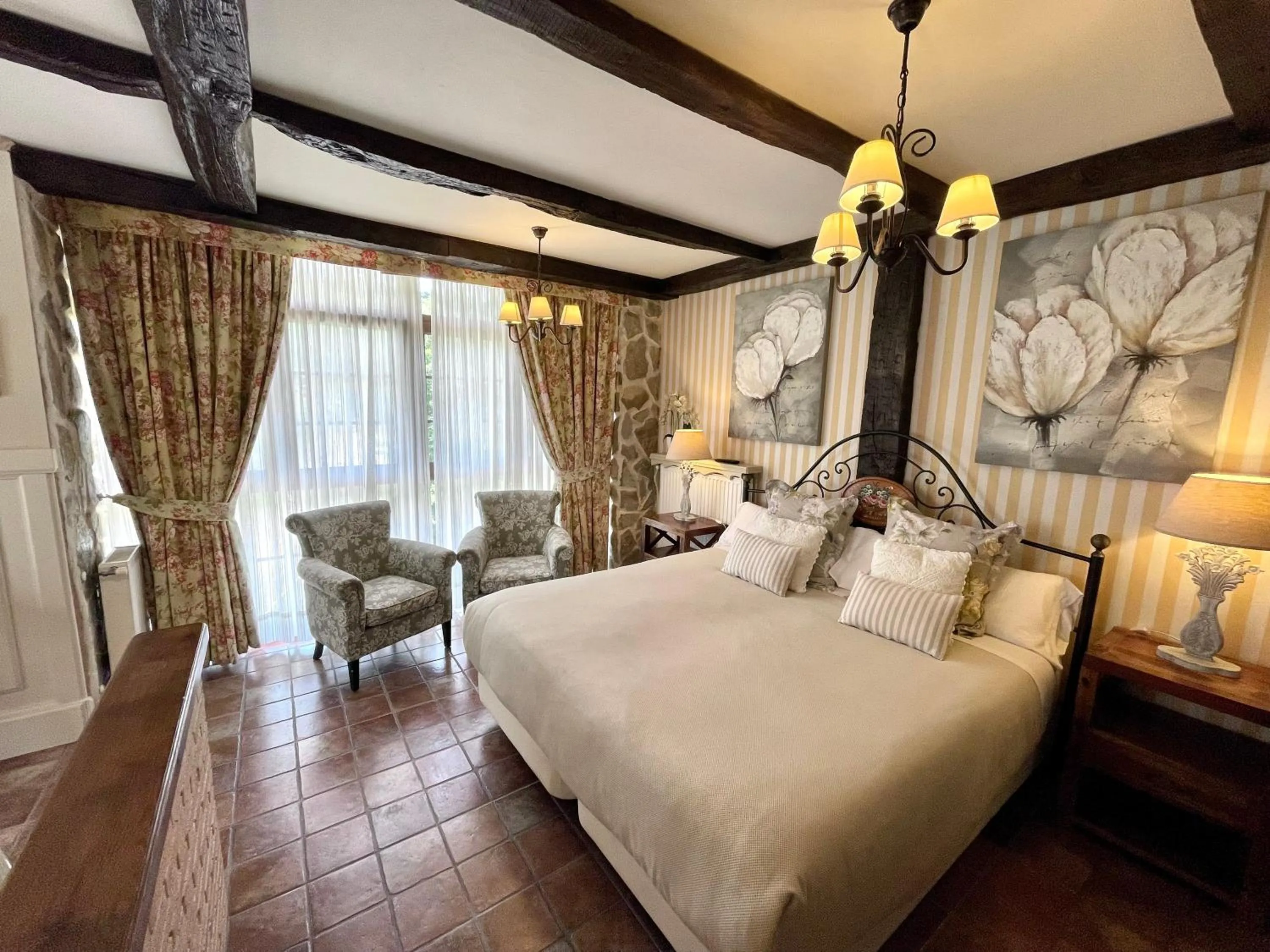 Bed in Akla La Casa Del Puente