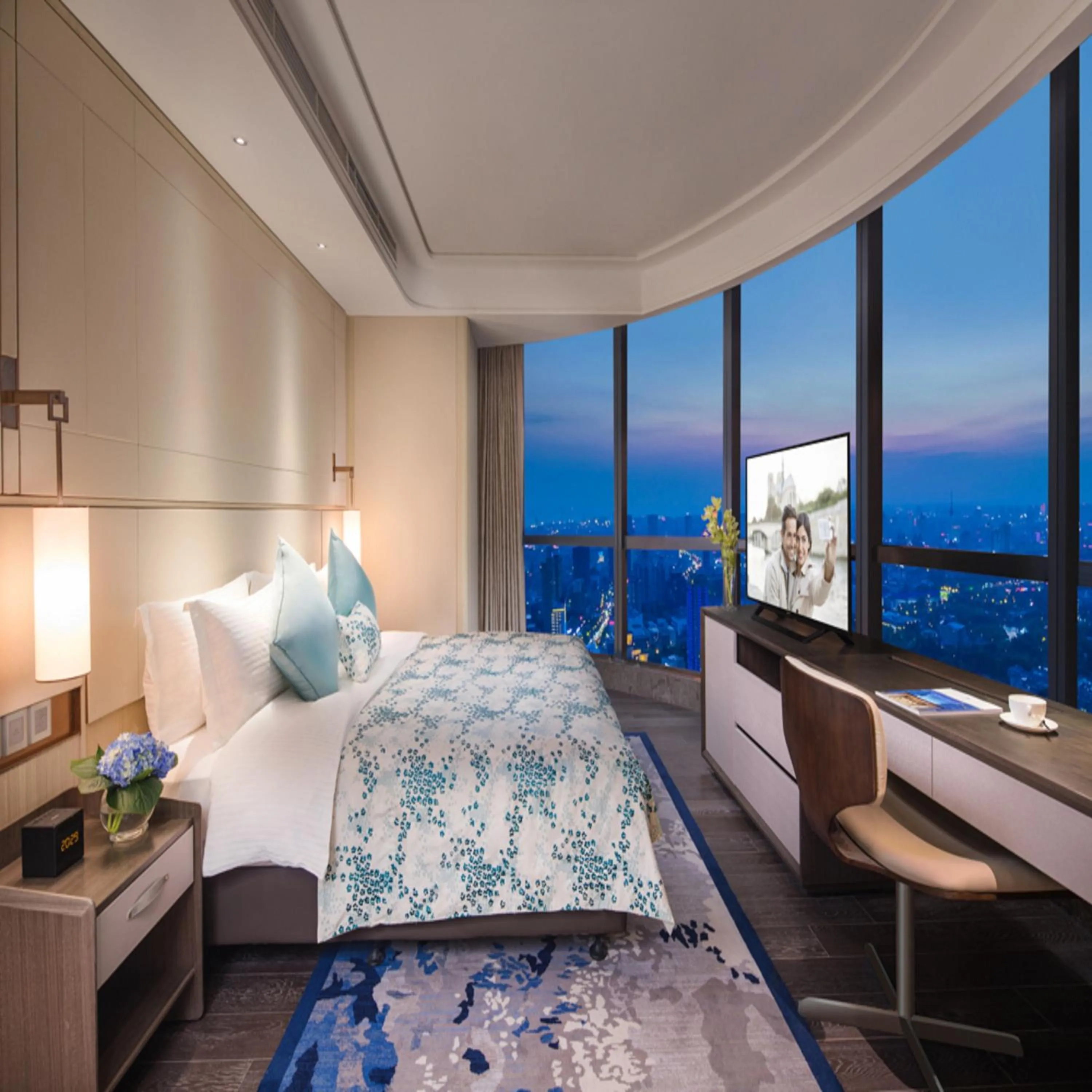 Bedroom, Bed in Ascott Harmony City Nantong