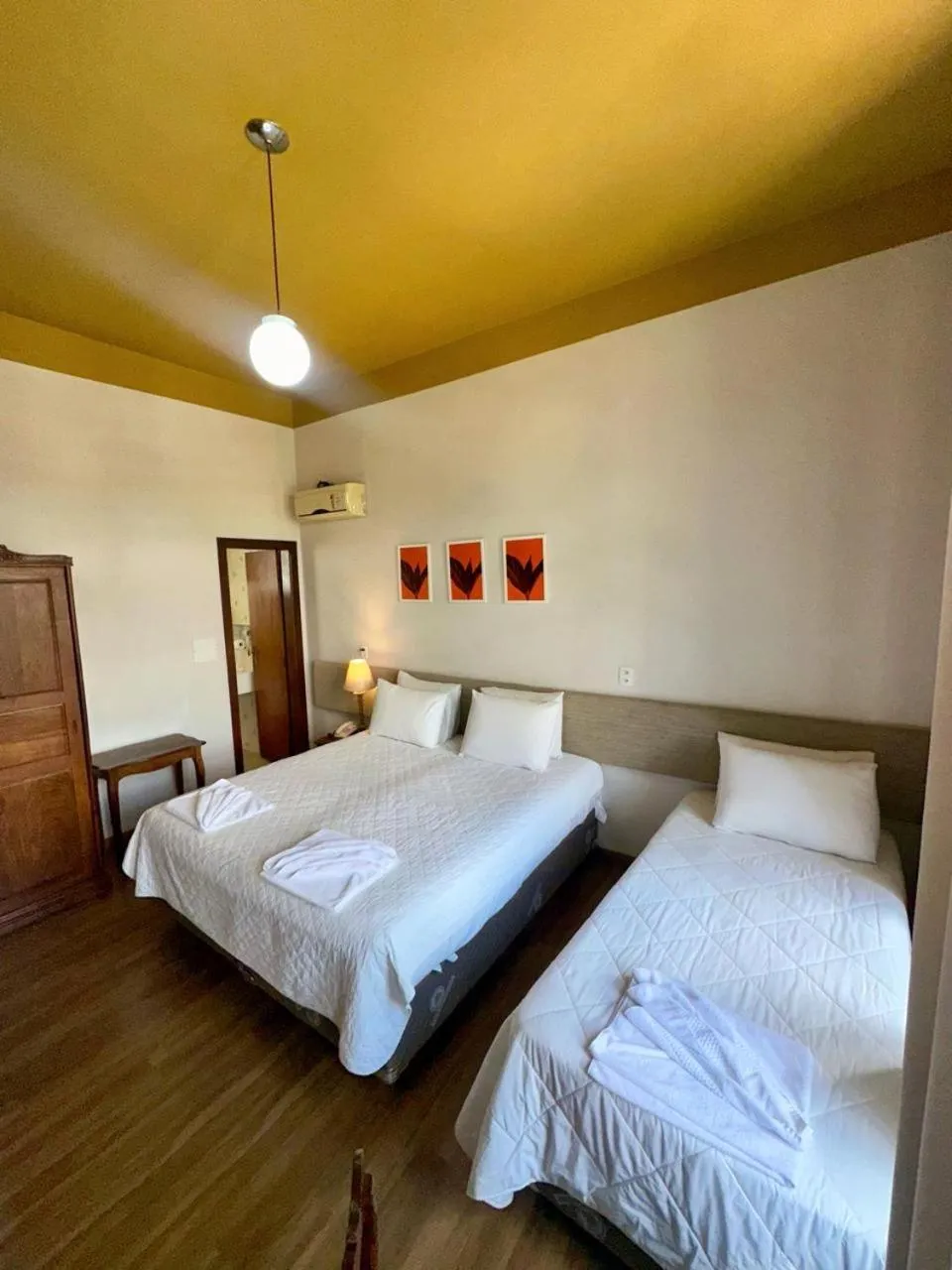 Bed in Hotel Lenheiros