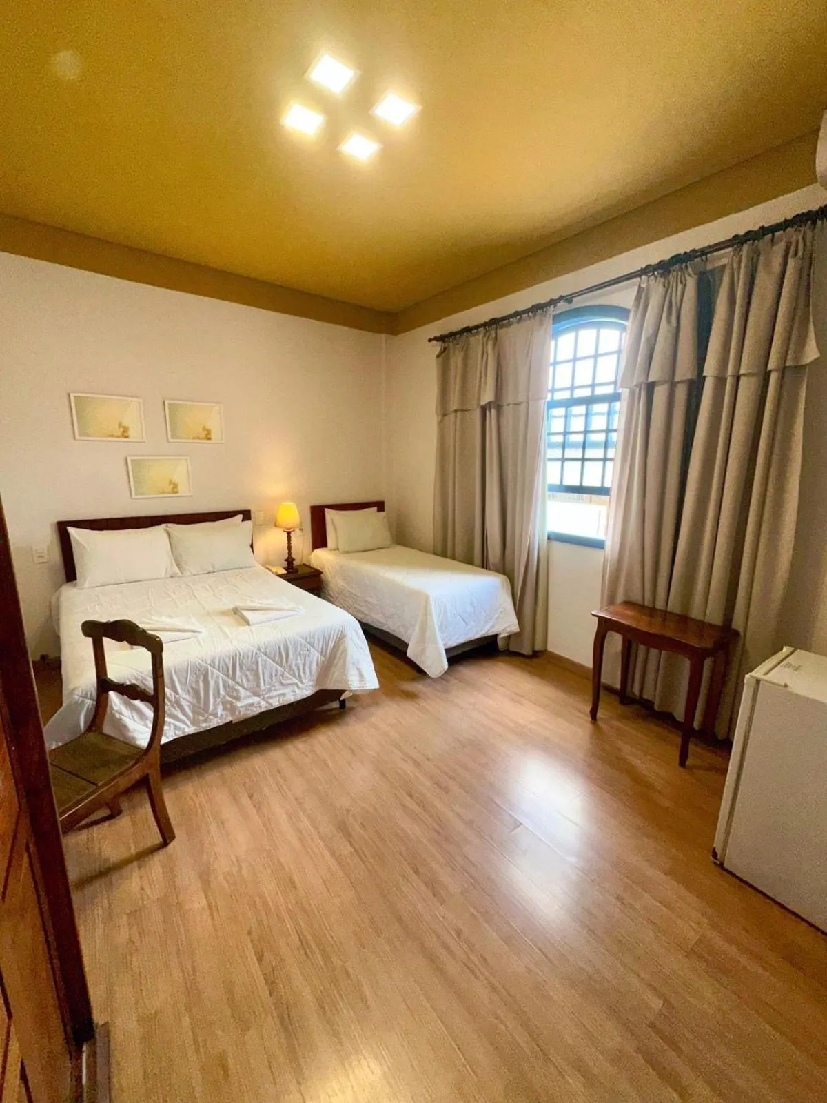 Bed in Hotel Lenheiros