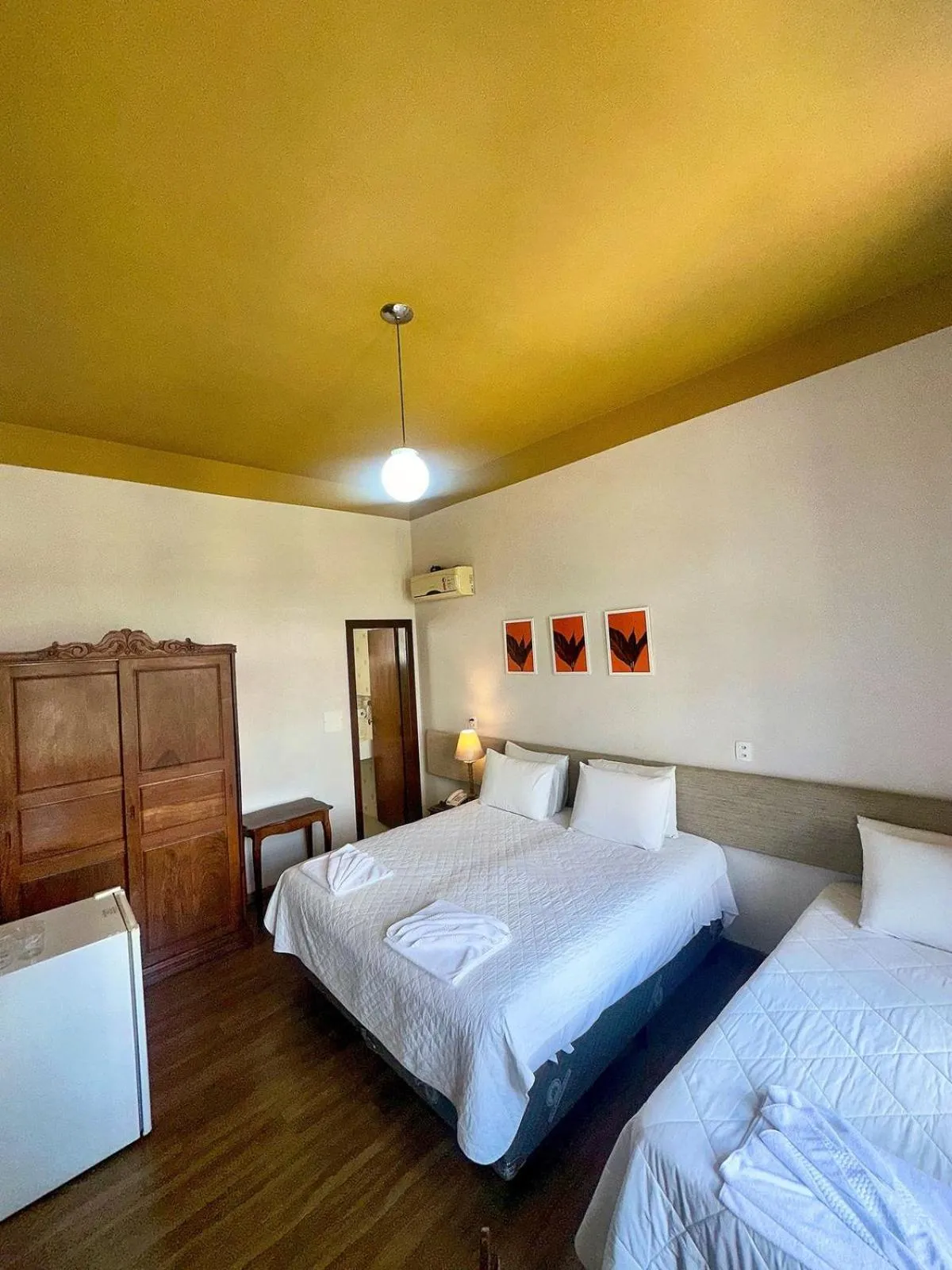 Bed in Hotel Lenheiros