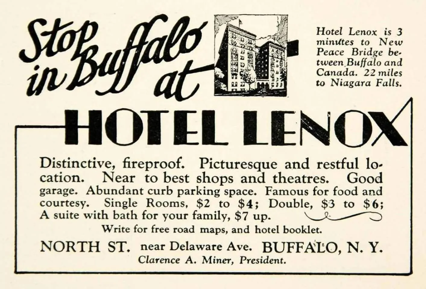 Property building in Lenox Hotel and Suites