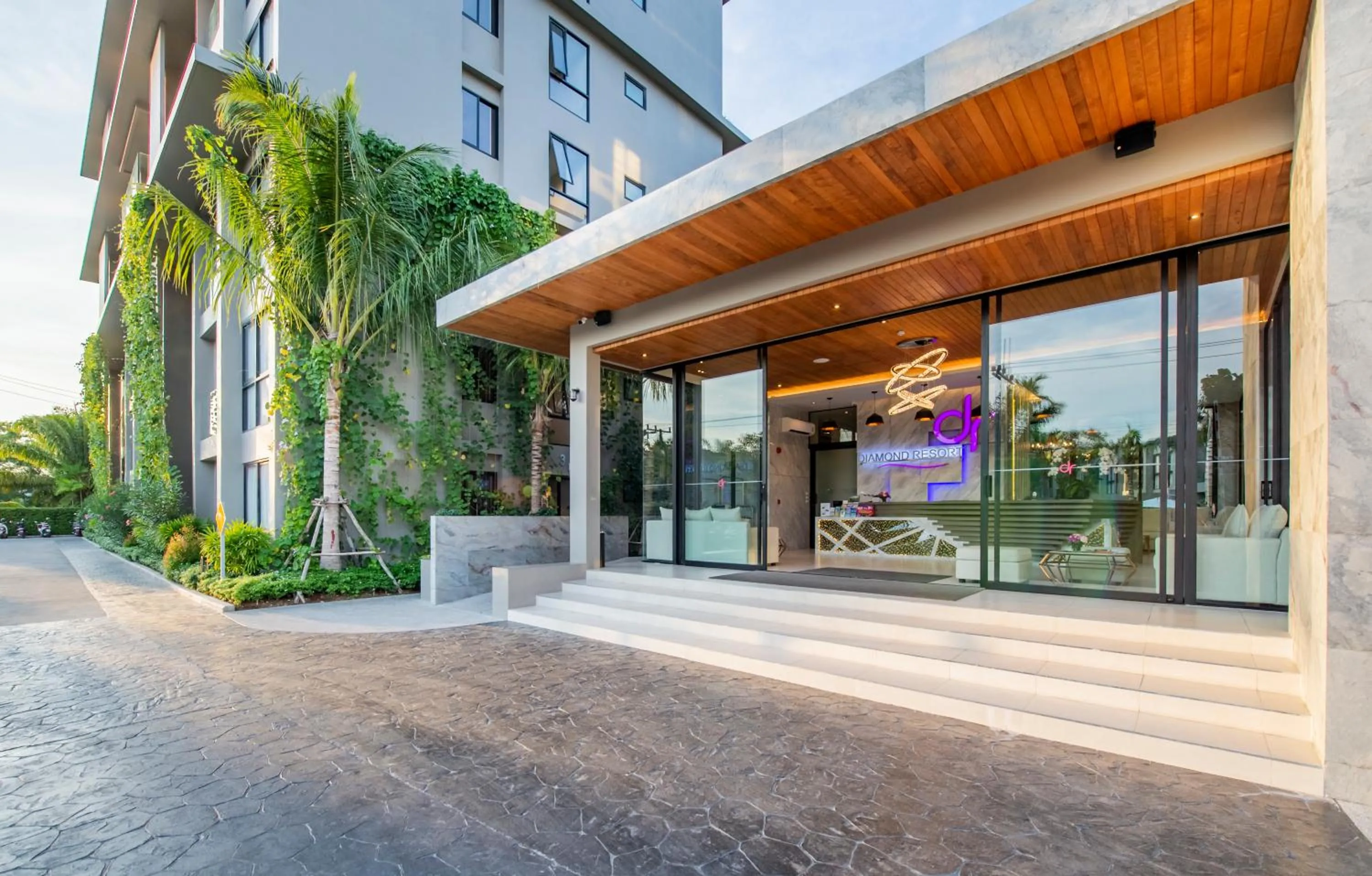 Property building in Diamond Resort Phuket Official Account