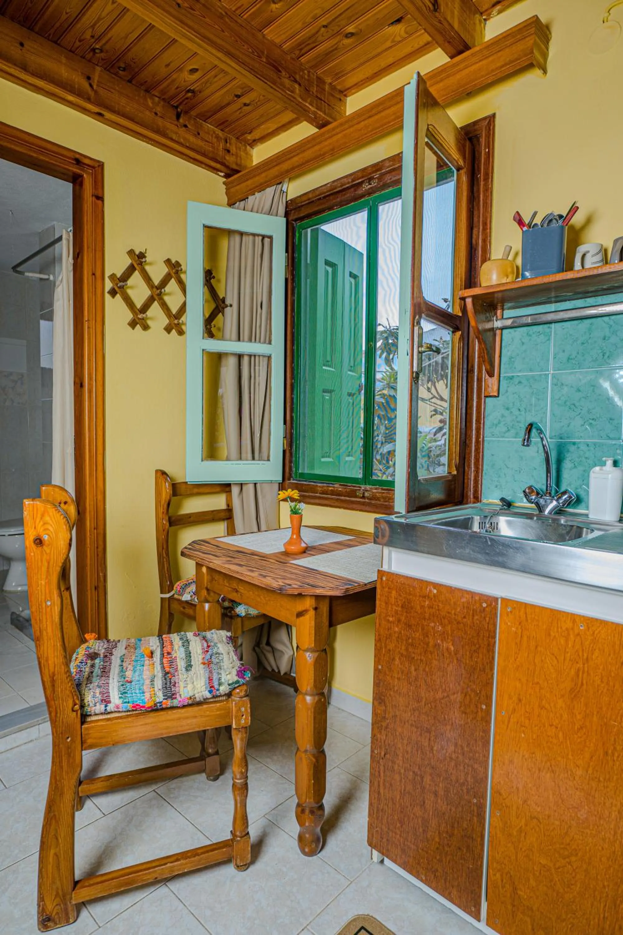 Living room in Symi Garden Studios