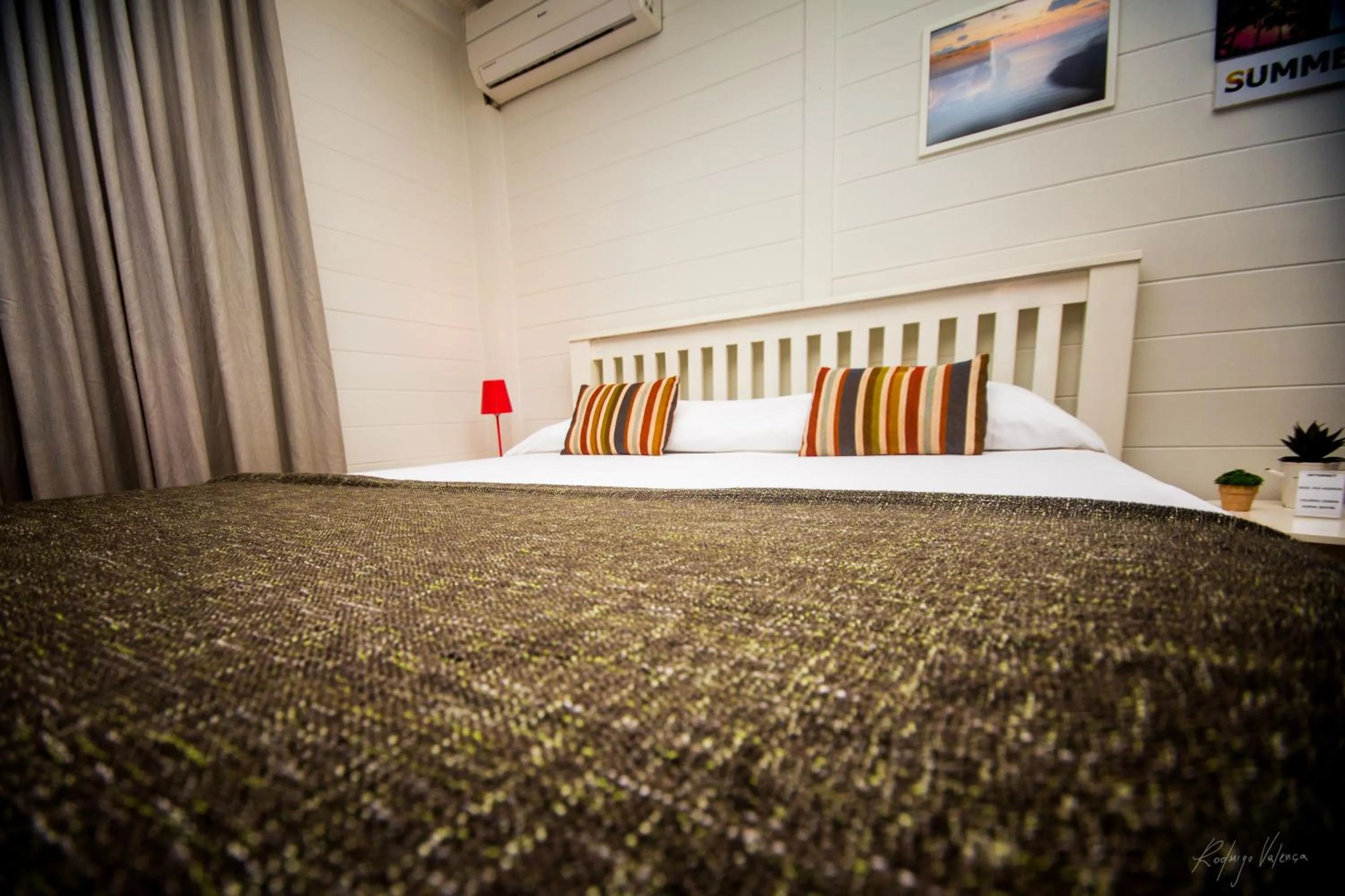 Bed in Pousada Seu Dodó