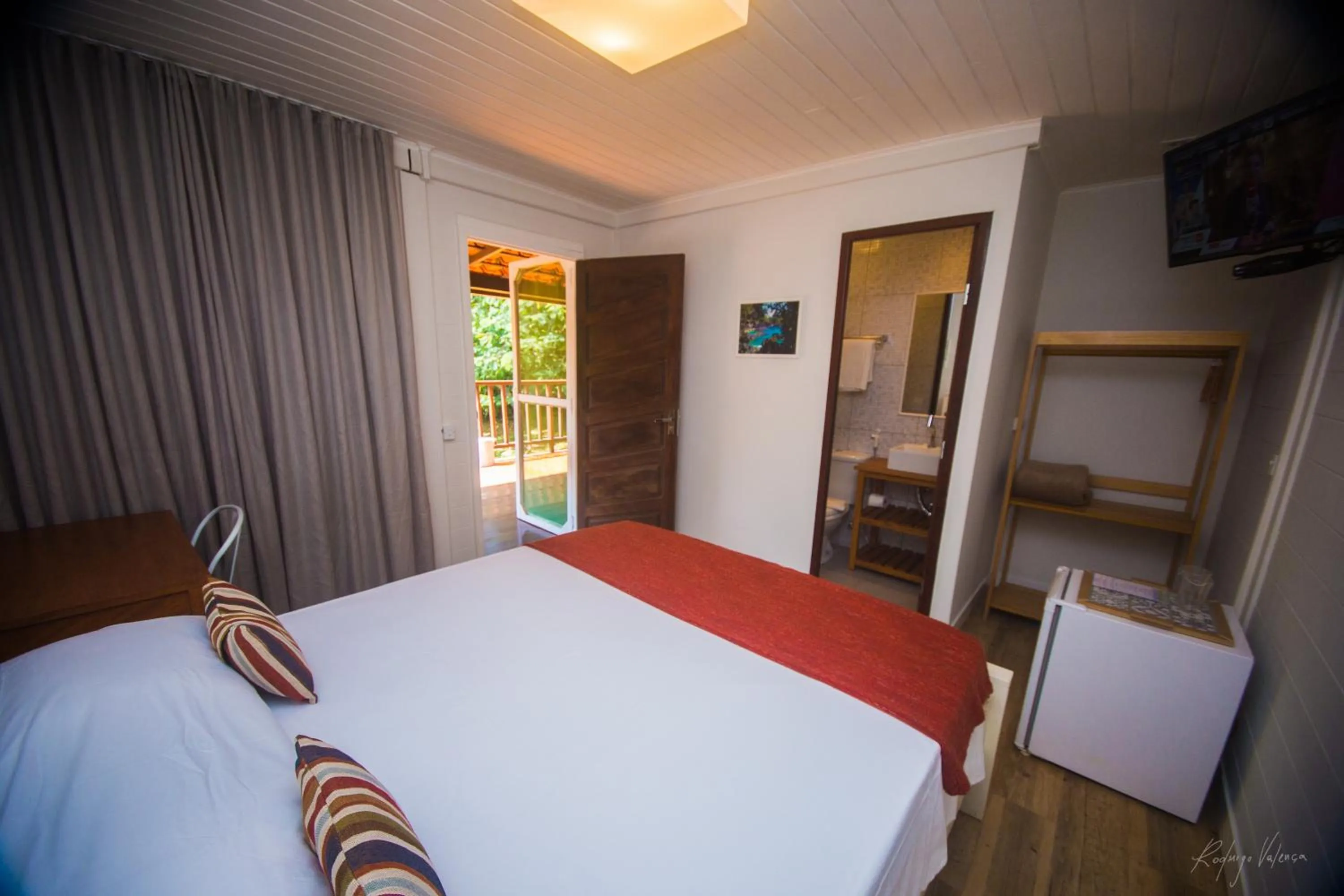 Photo of the whole room, Bed in Pousada Seu Dodó