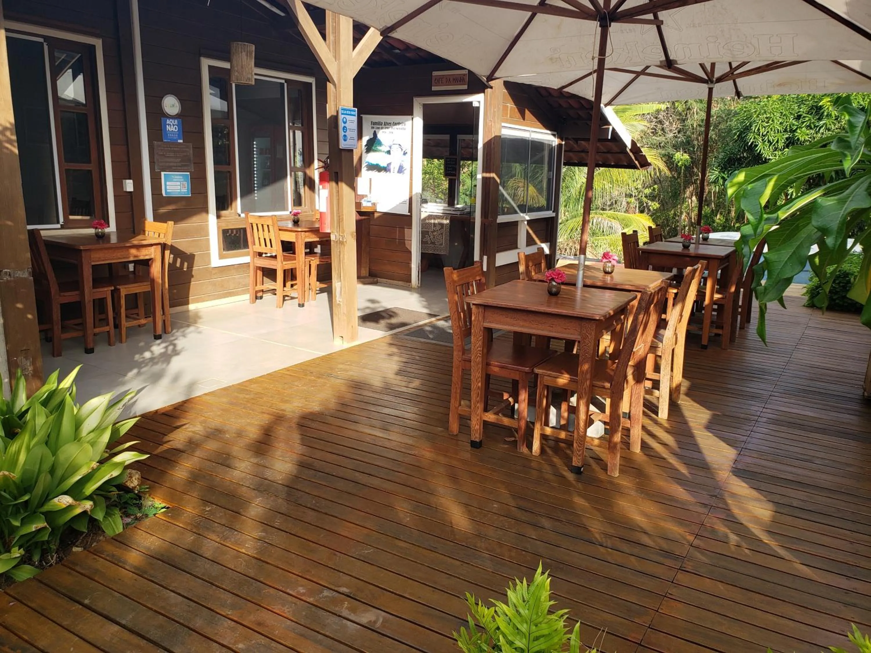Dining area in Pousada Seu Dodó