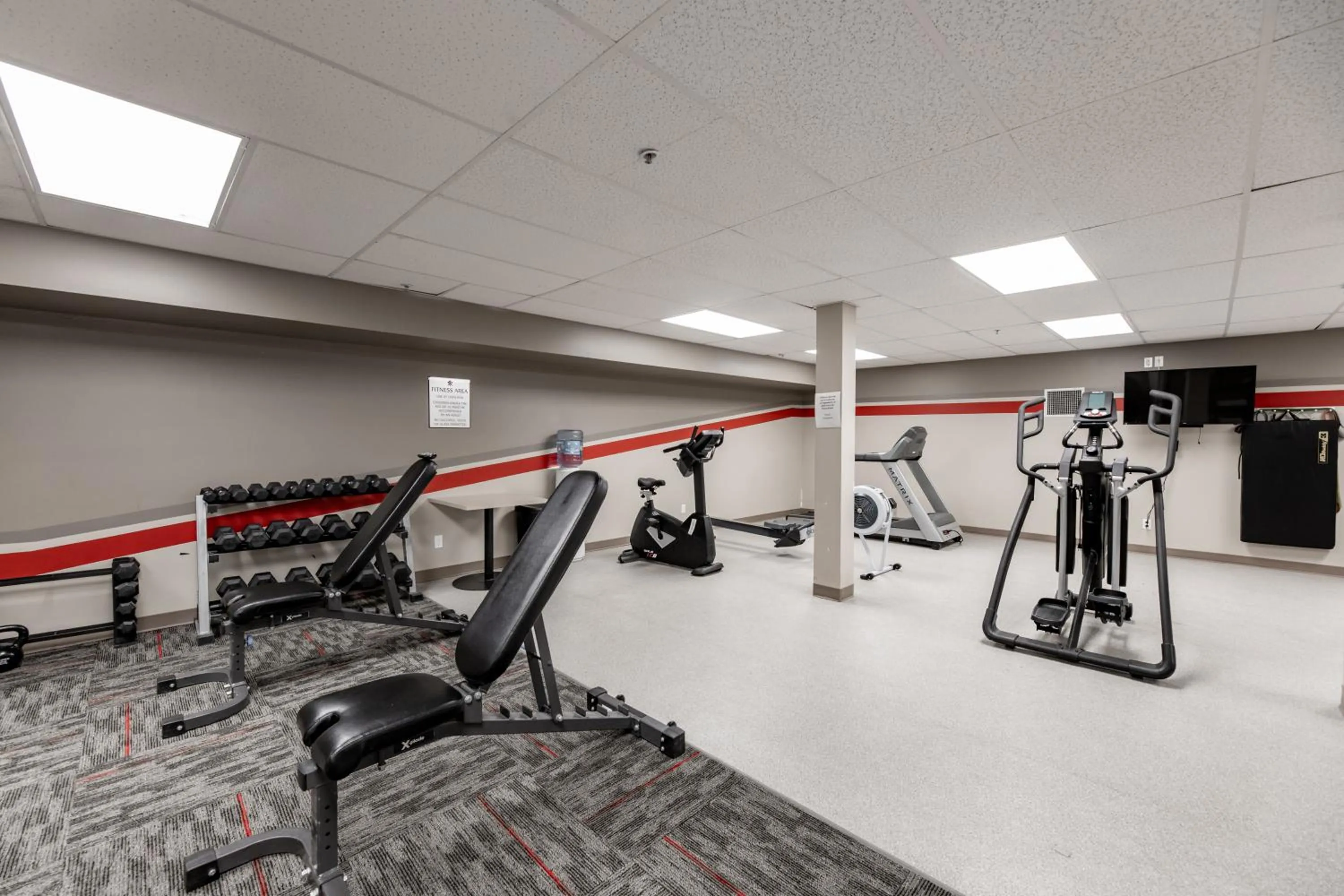 Fitness centre/facilities in The Kanata by BCMInns - Hinton