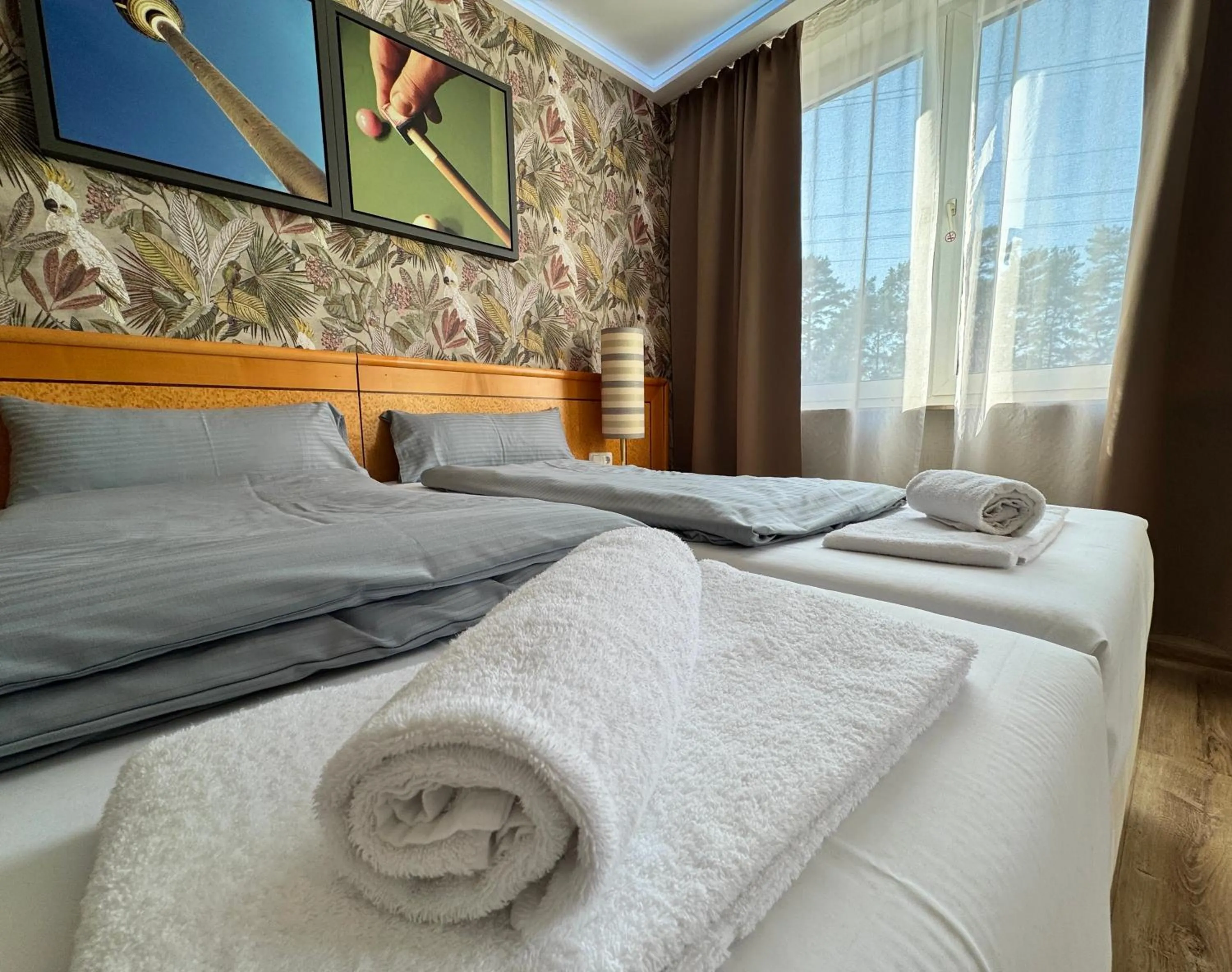 Bed in Parkhotel Viktoria