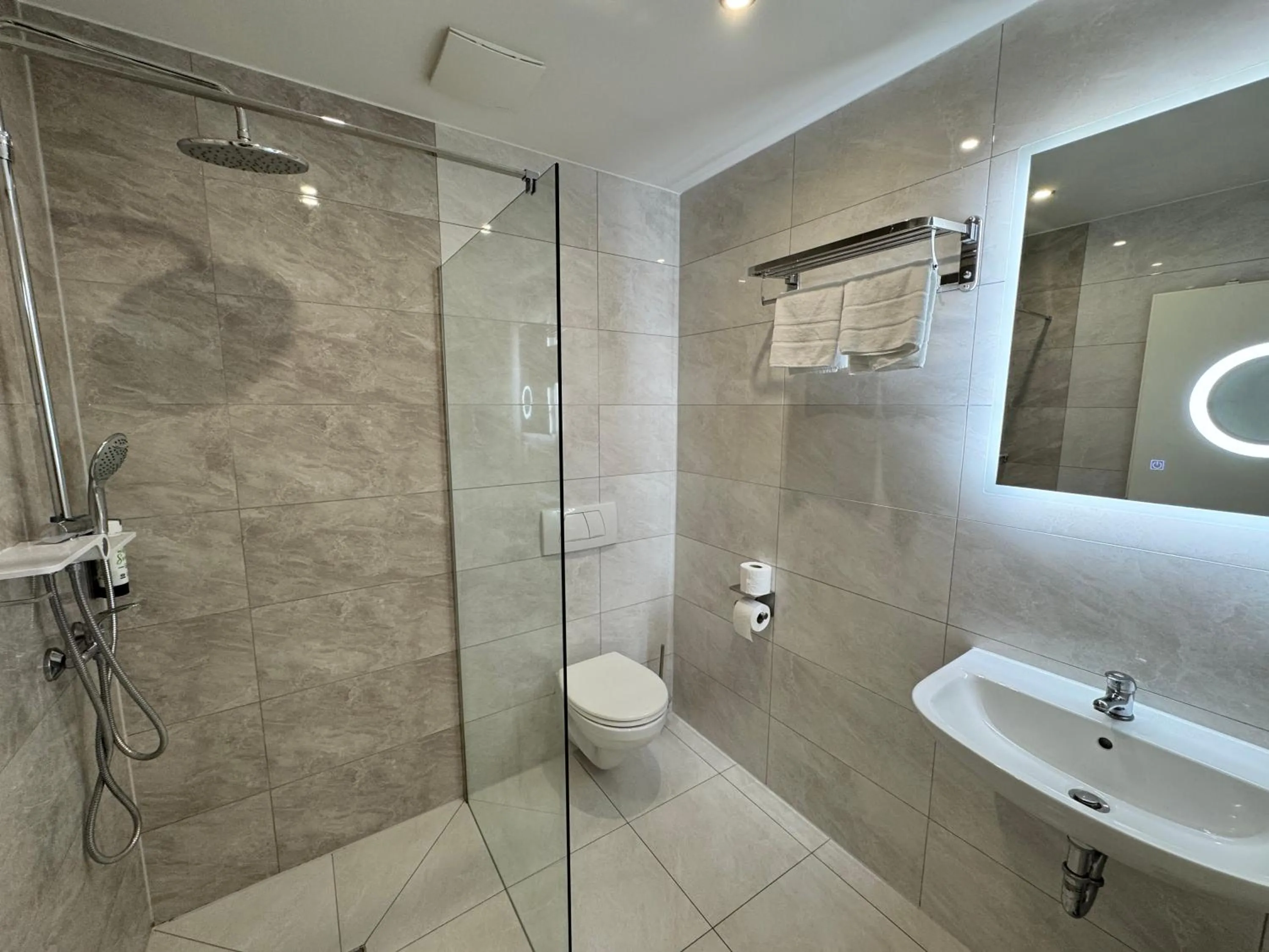 Toilet in Parkhotel Viktoria