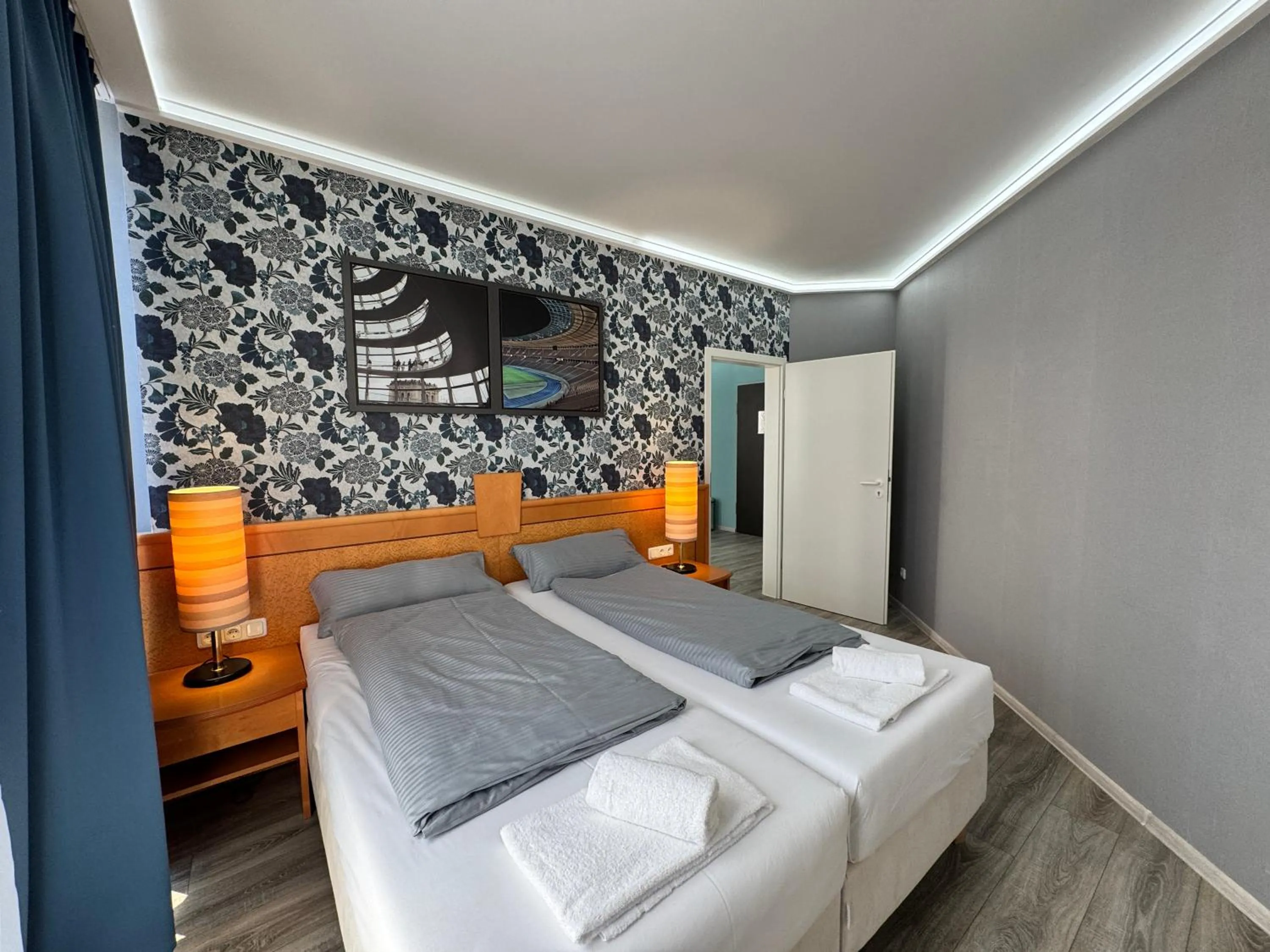 Bed in Parkhotel Viktoria