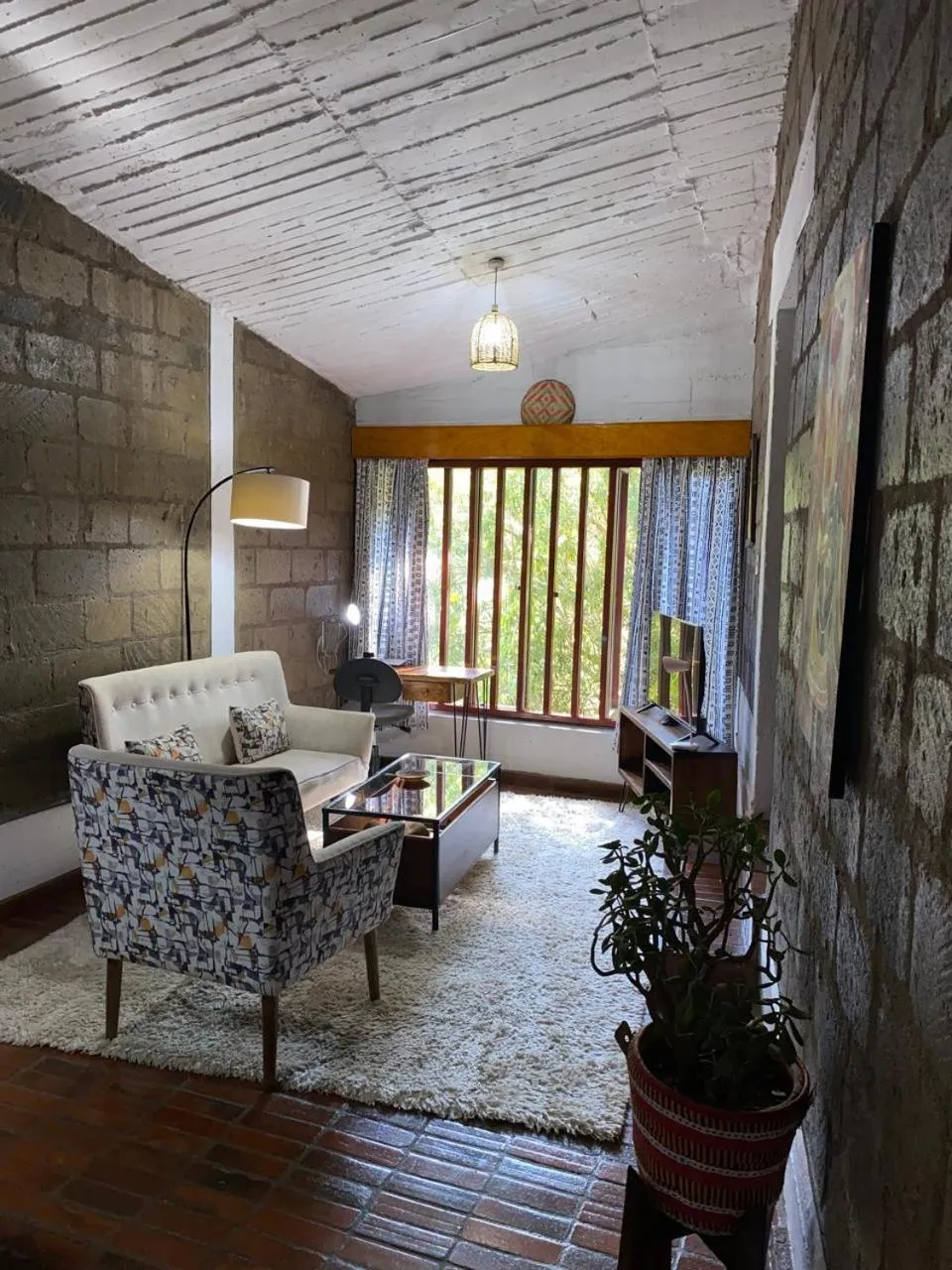 Living room in Villa Rock Stop Falls Gigiri