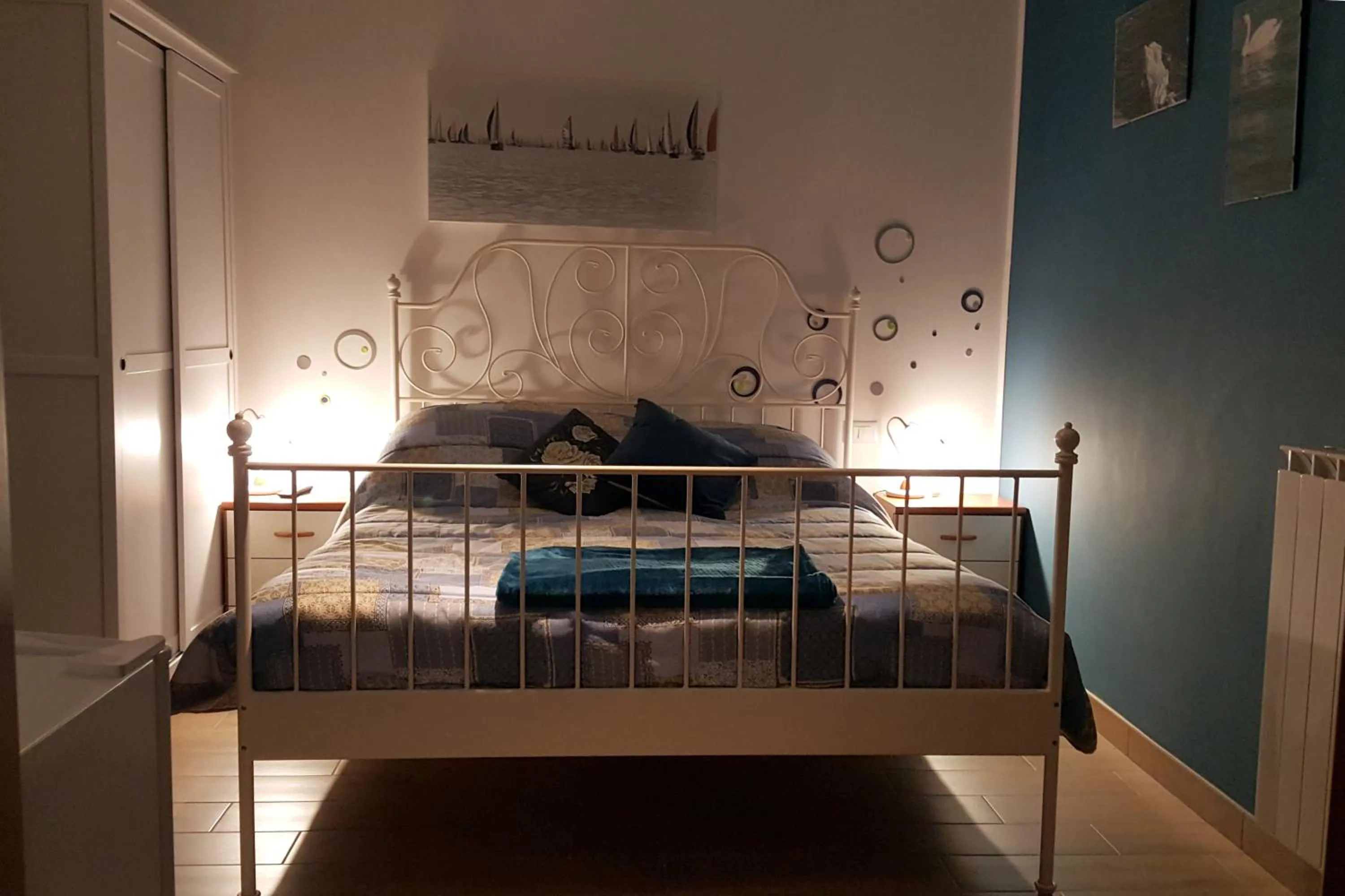 Bed in b&b Bigolin Cristina