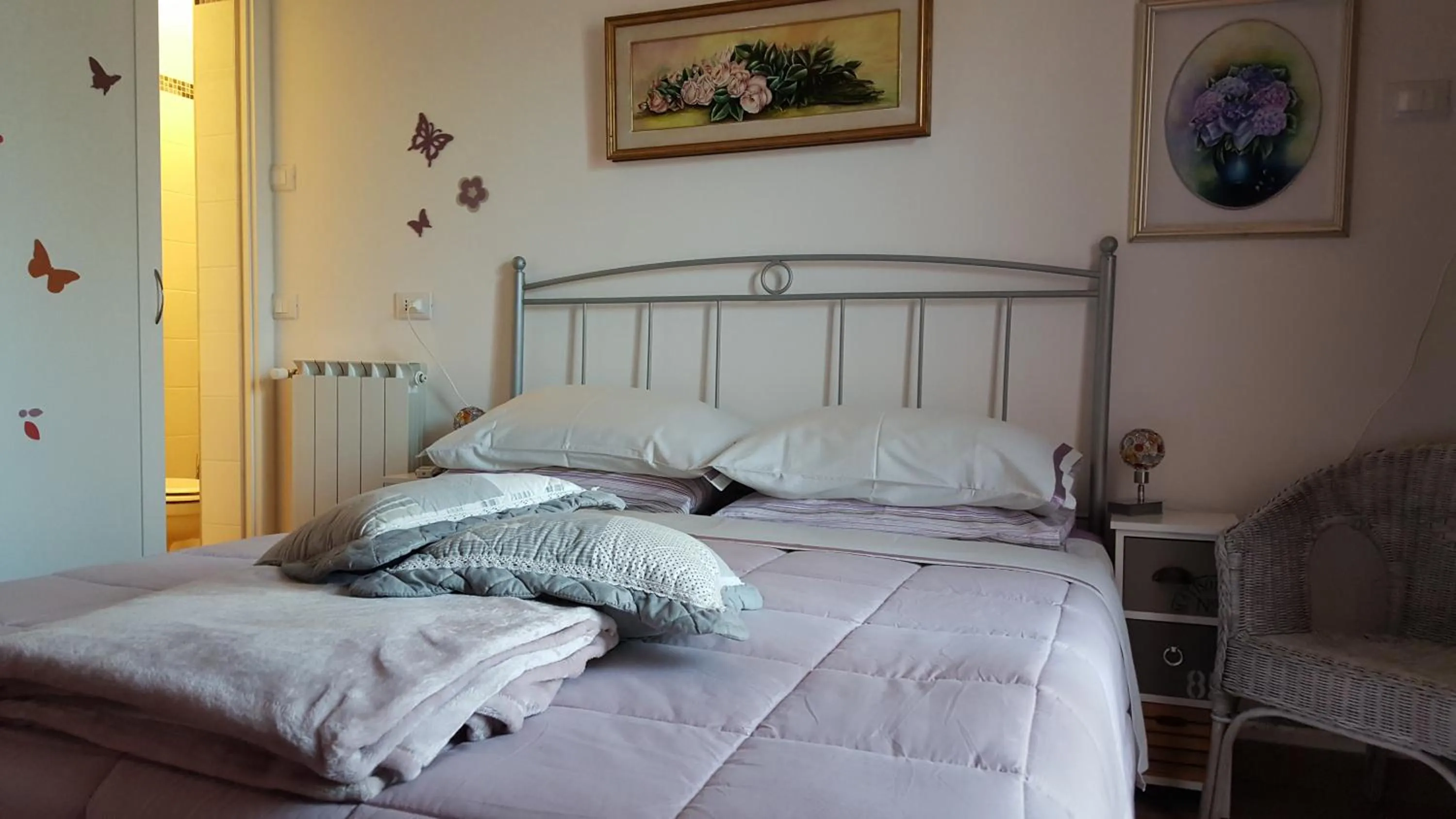 Bed in b&b Bigolin Cristina