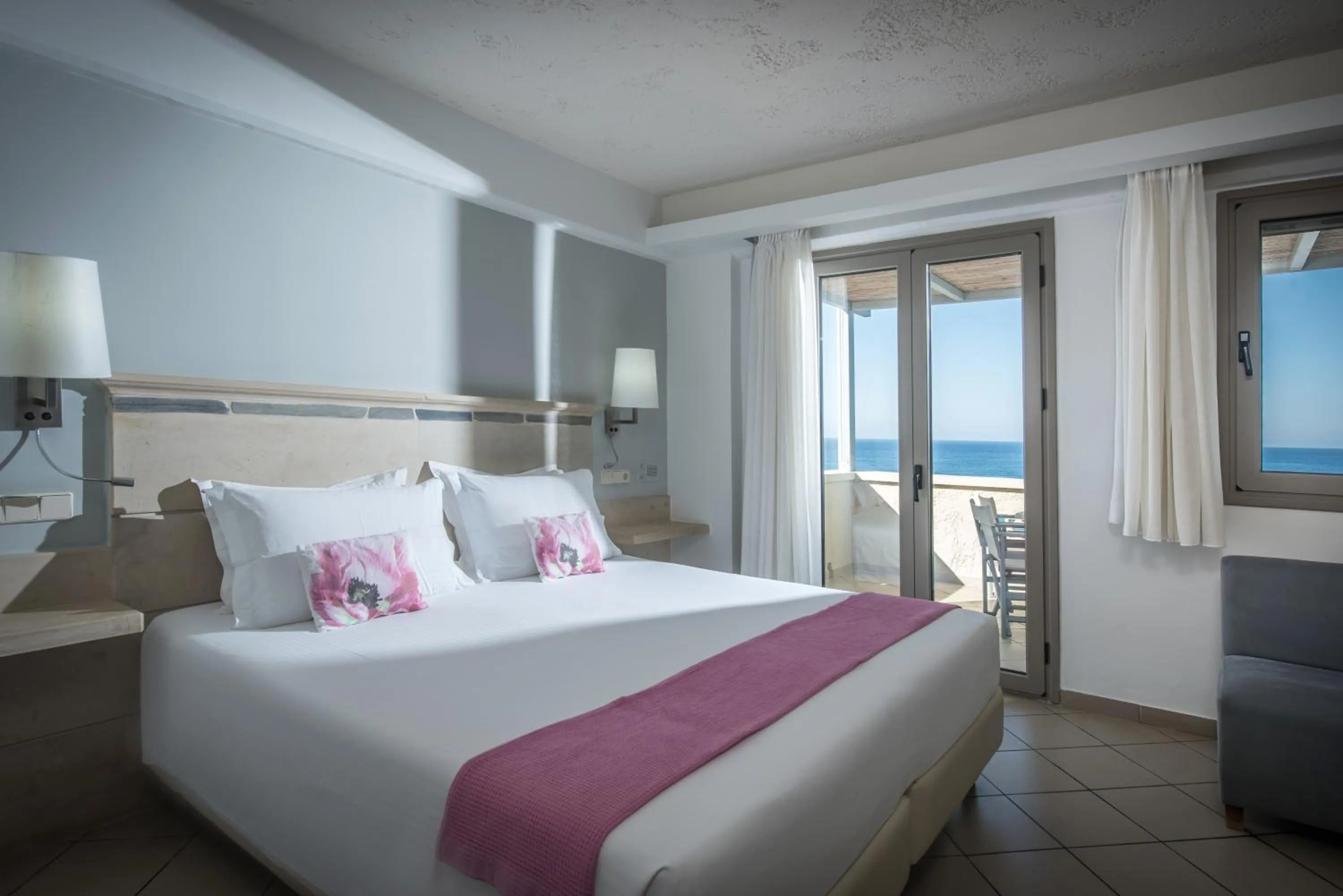 Balcony/Terrace, Bed in Skajado Holiday Apartments