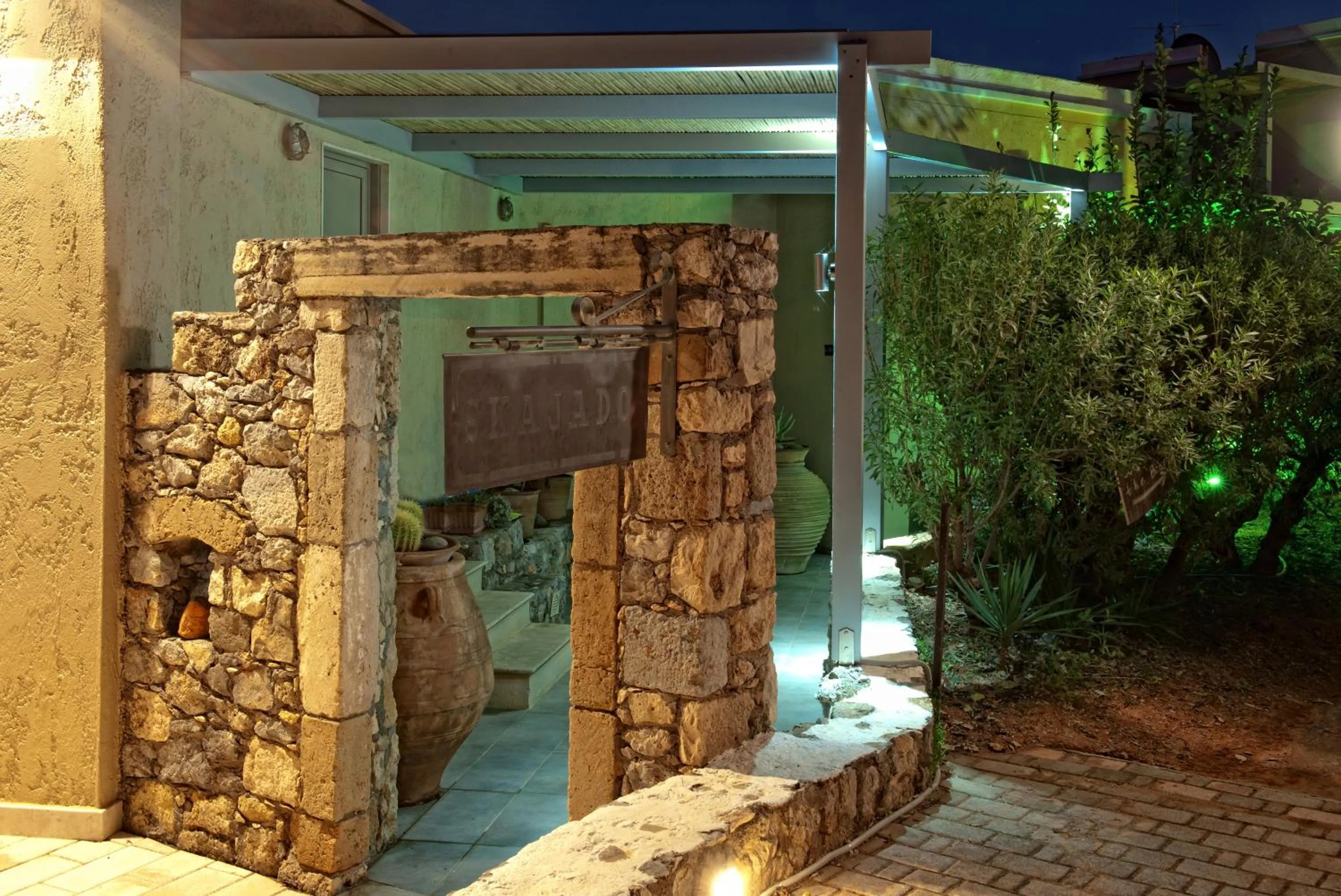 Facade/entrance in Skajado Holiday Apartments