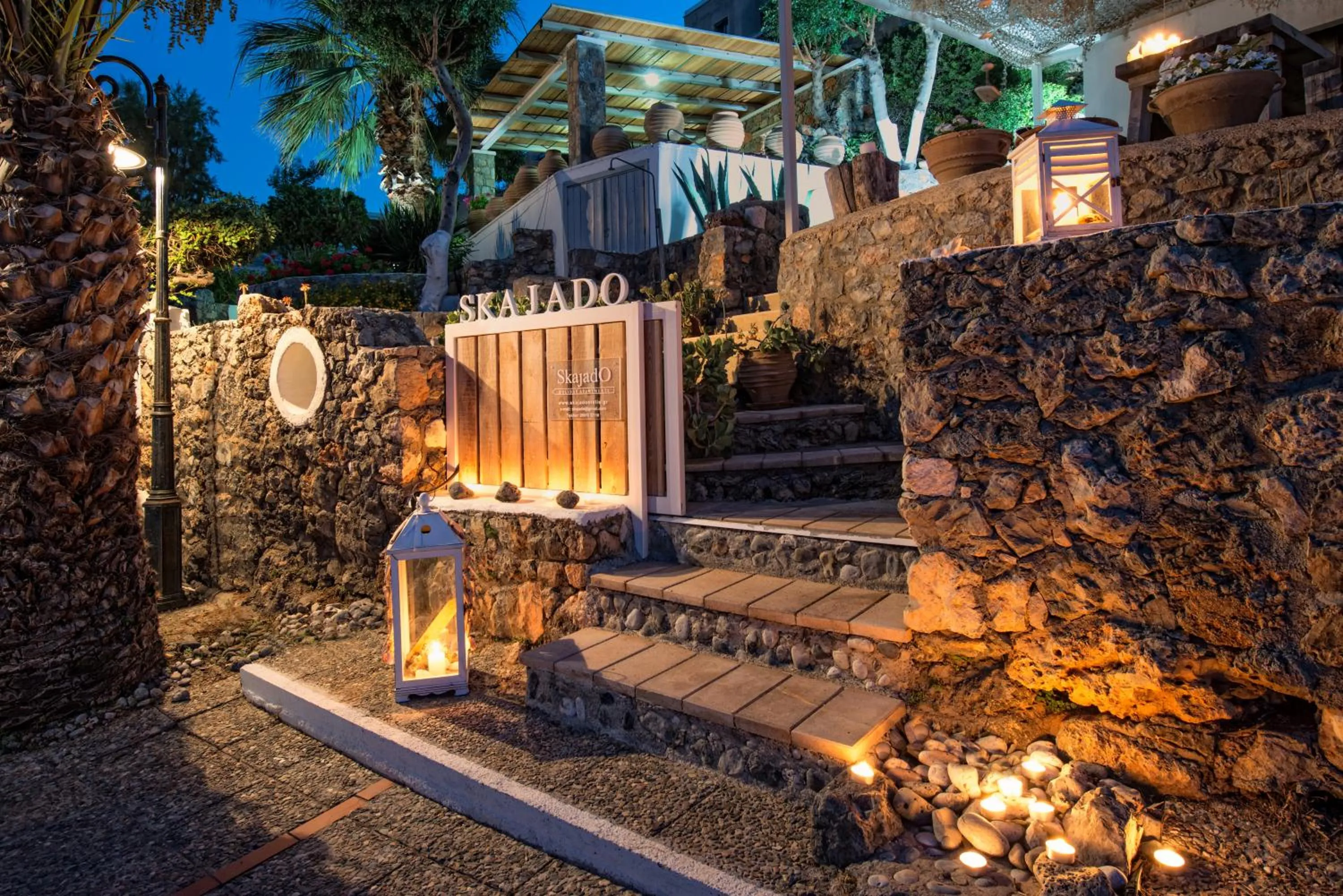 Night in Skajado Holiday Apartments