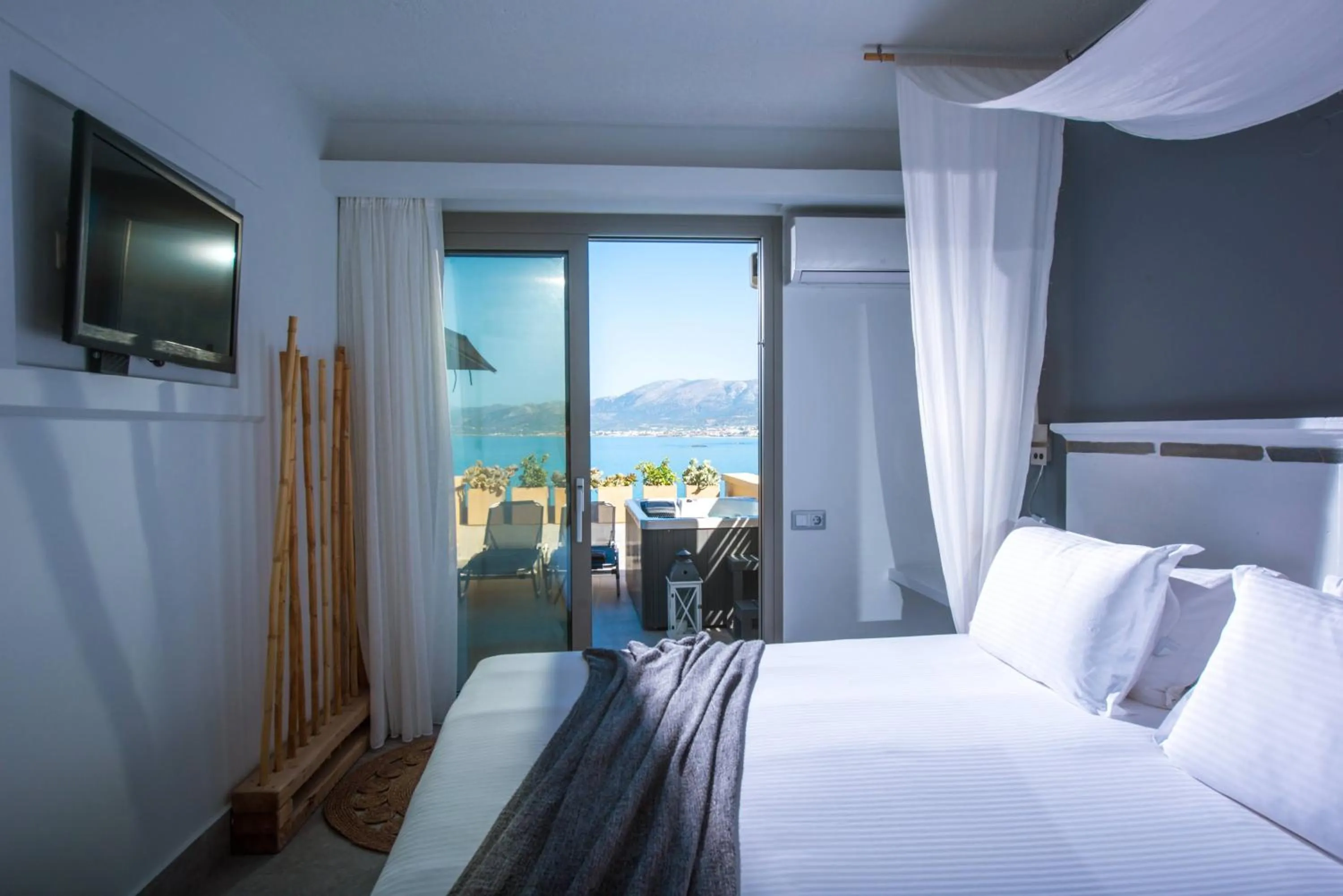 Bedroom, Bed in Skajado Holiday Apartments