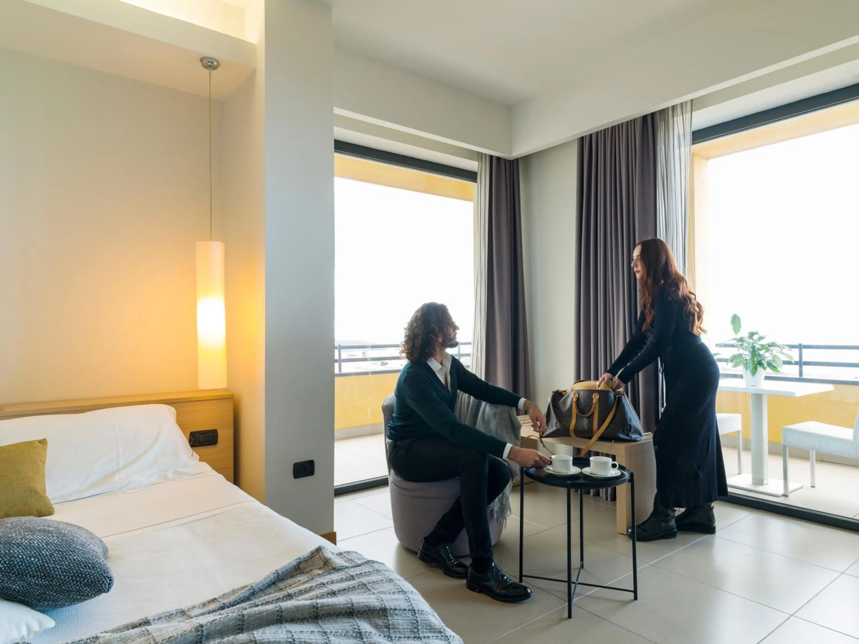 Photo of the whole room, Bed in Esperia Palace Hotel & Resort Spa