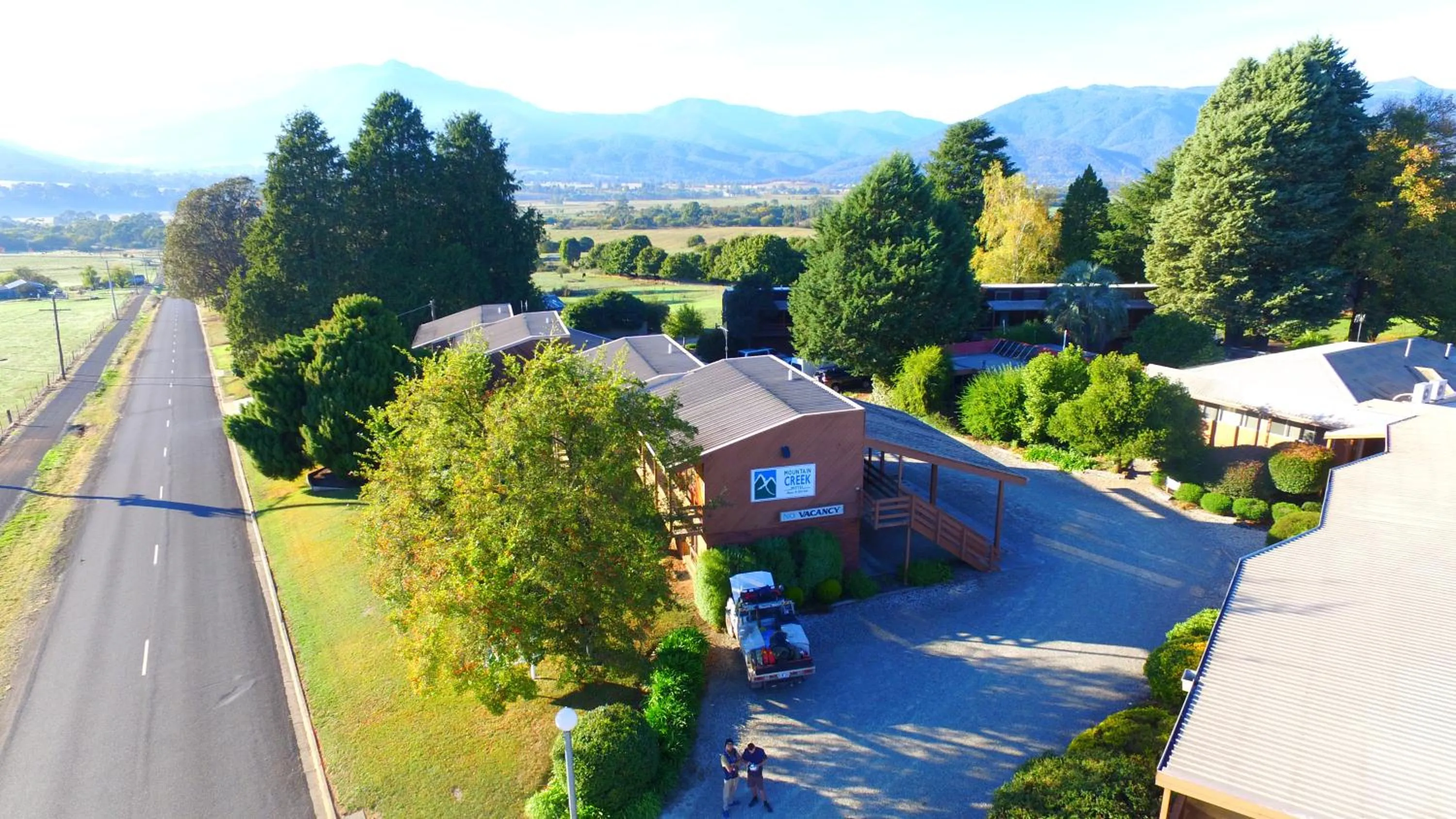 Bird's eye view in Mountain Creek Motel Bar & Restaurant