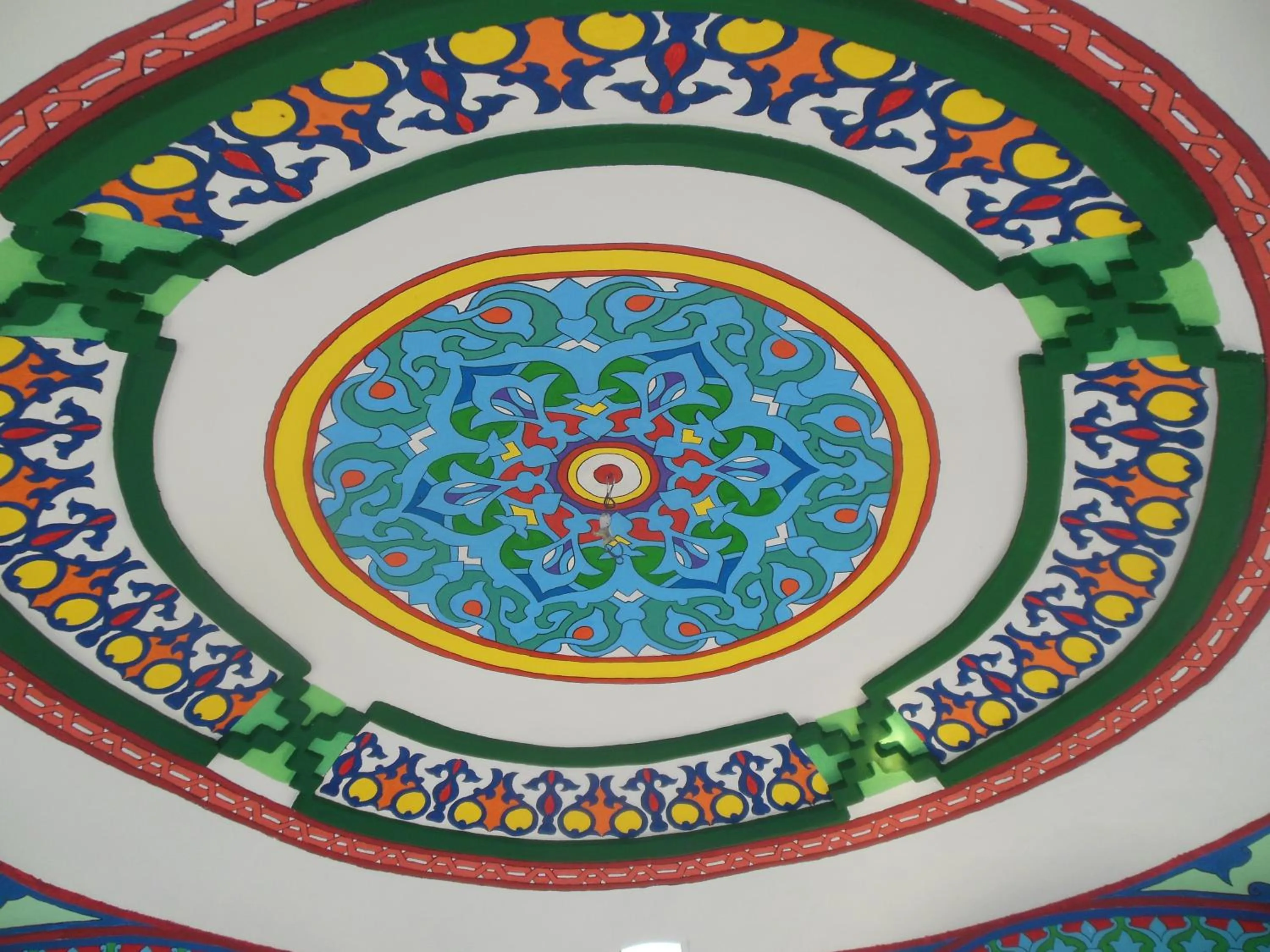 Decorative detail in Cleopatra Hotel Luxor