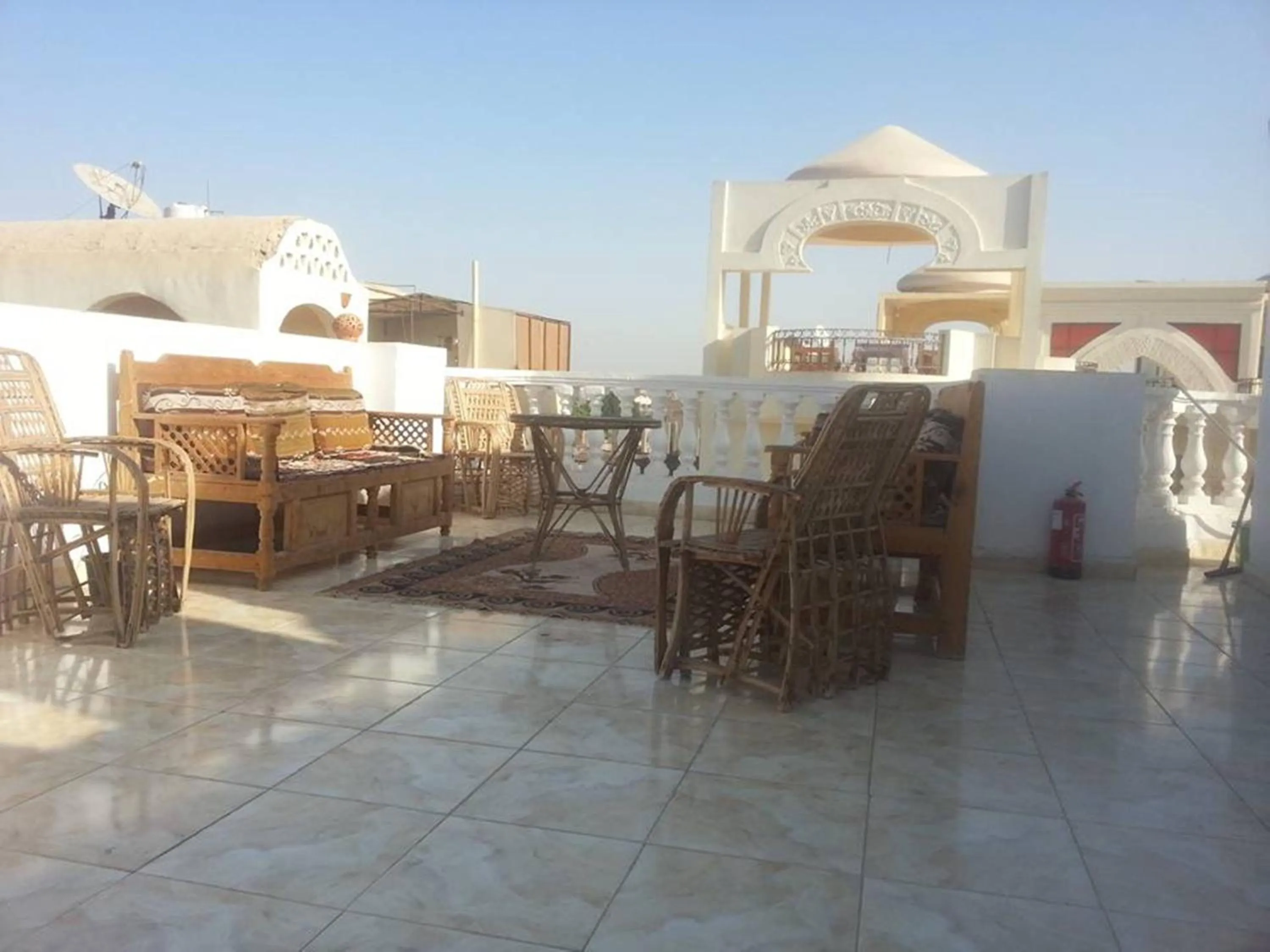 Balcony/Terrace in Cleopatra Hotel Luxor