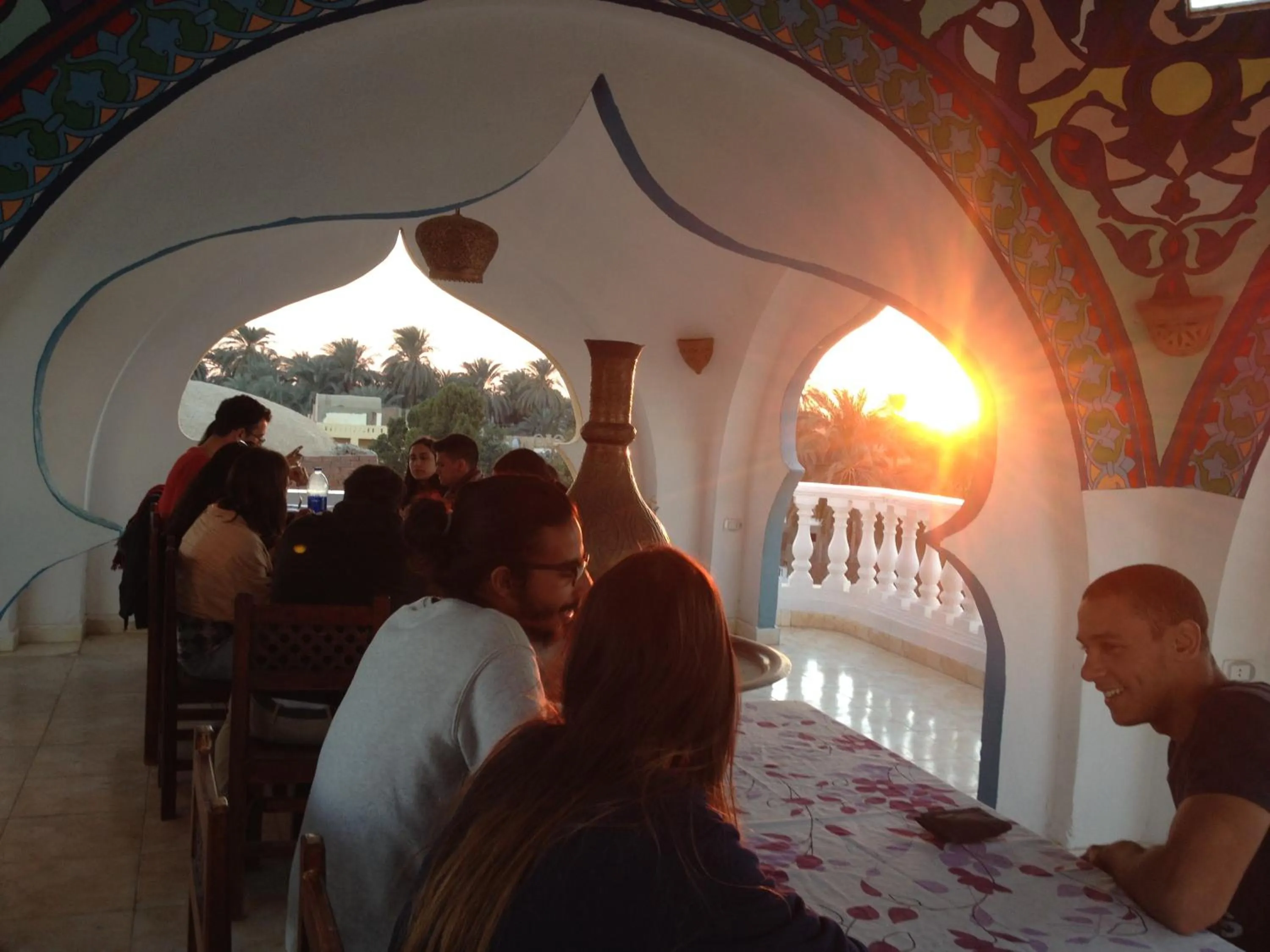 Restaurant/places to eat in Cleopatra Hotel Luxor