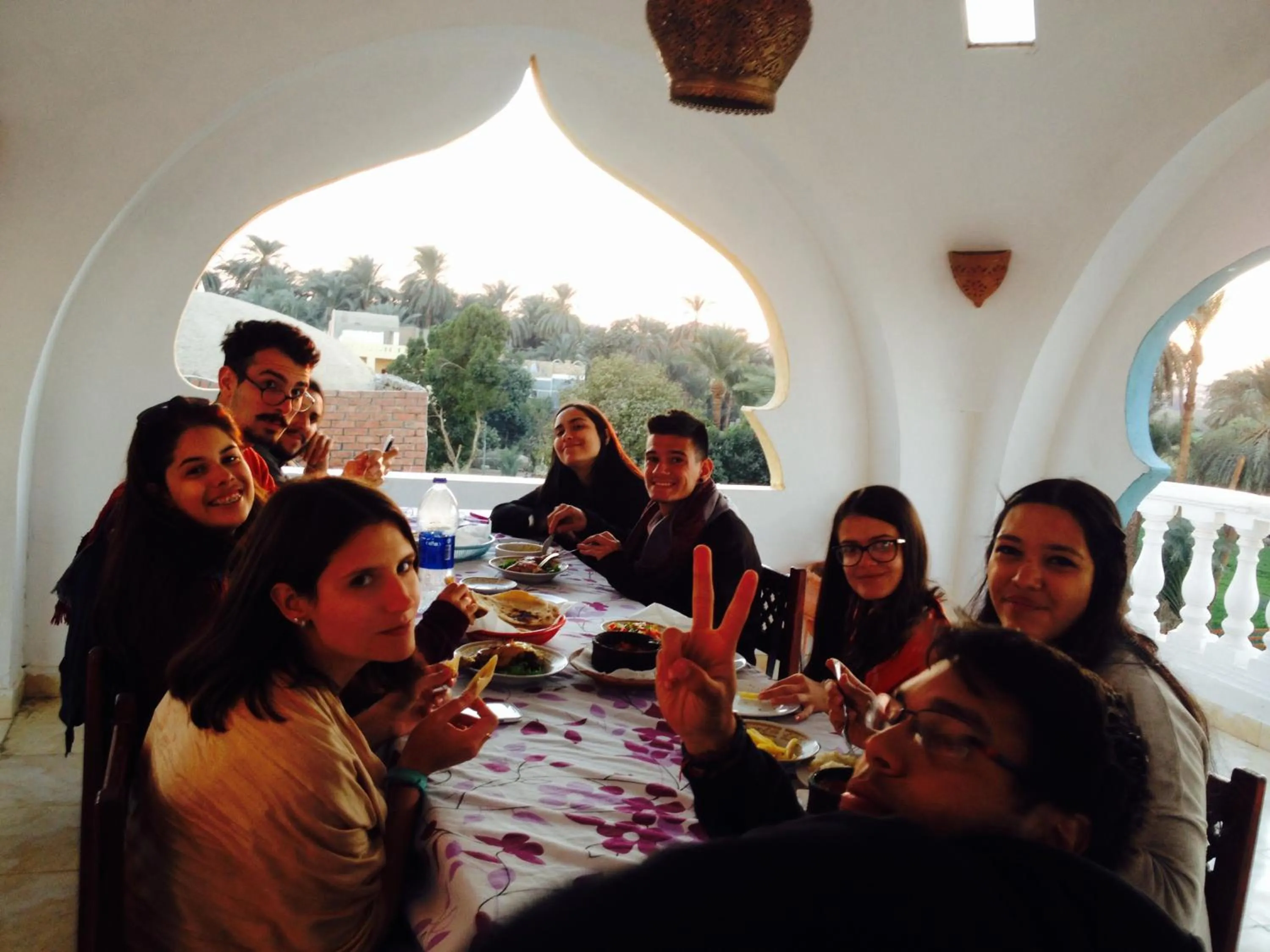 Meals in Cleopatra Hotel Luxor