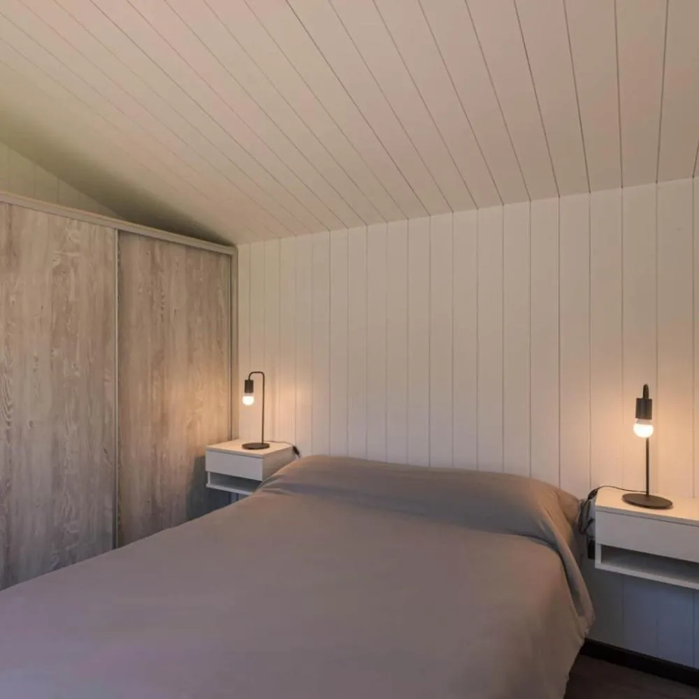 Bed in Hotel Antiguos