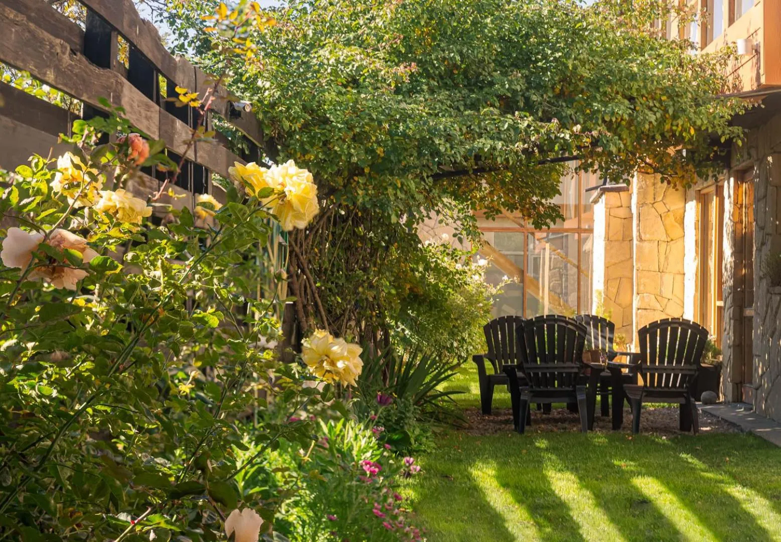 Garden in Hotel Antiguos