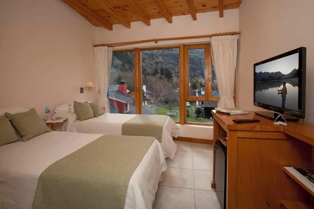 Bed in Hotel Antiguos