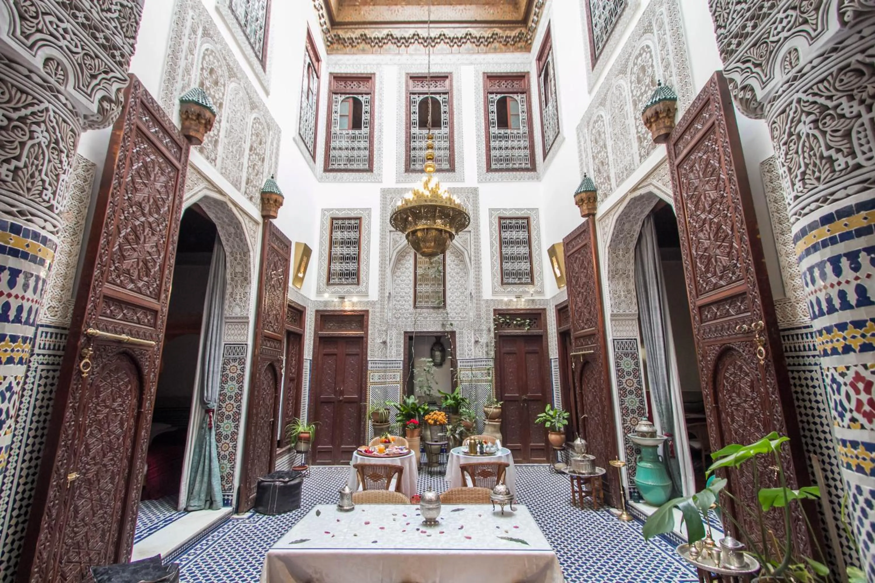Patio in Riad Dar Cordoba